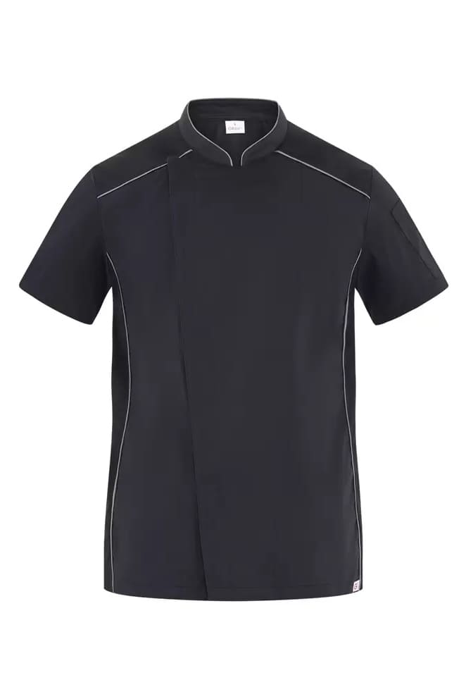 Giacca Da Chef Maniche Corte Unisex - Pizzaiolo, Cuoco, Ristorante, 100% Poliestere, Vari Colori