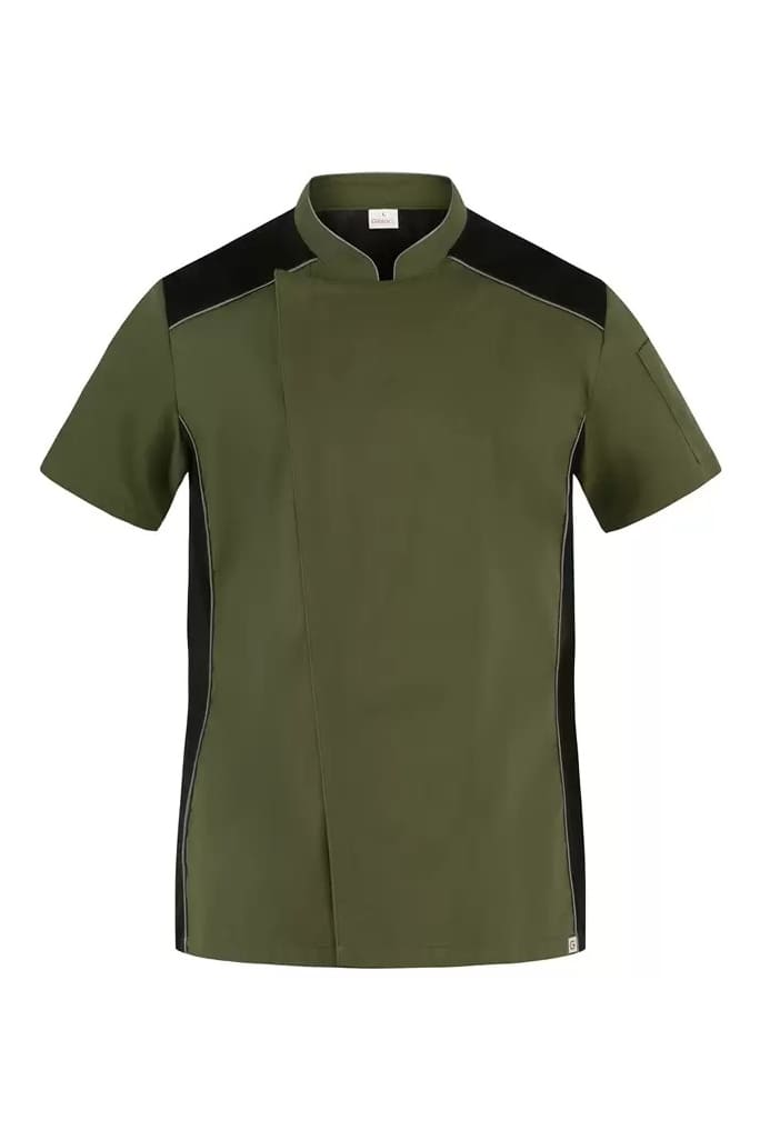 Giacca cuoco manica corta mistocotone Giblor's Omar - Westrose SRL - Abbigliamento da Lavoro Personalizzato