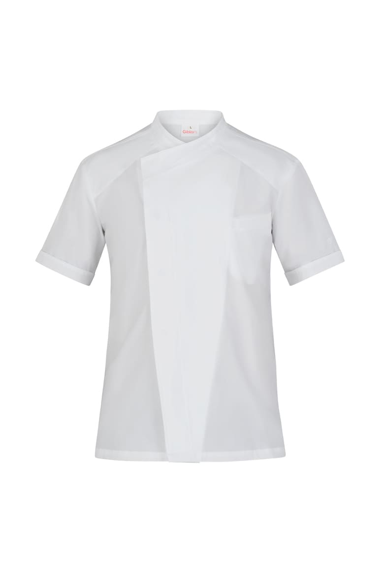 Giacca cuoco microfibra Giblor's Aron 24P08G402 - Westrose SRL - Abbigliamento da Lavoro Personalizzato