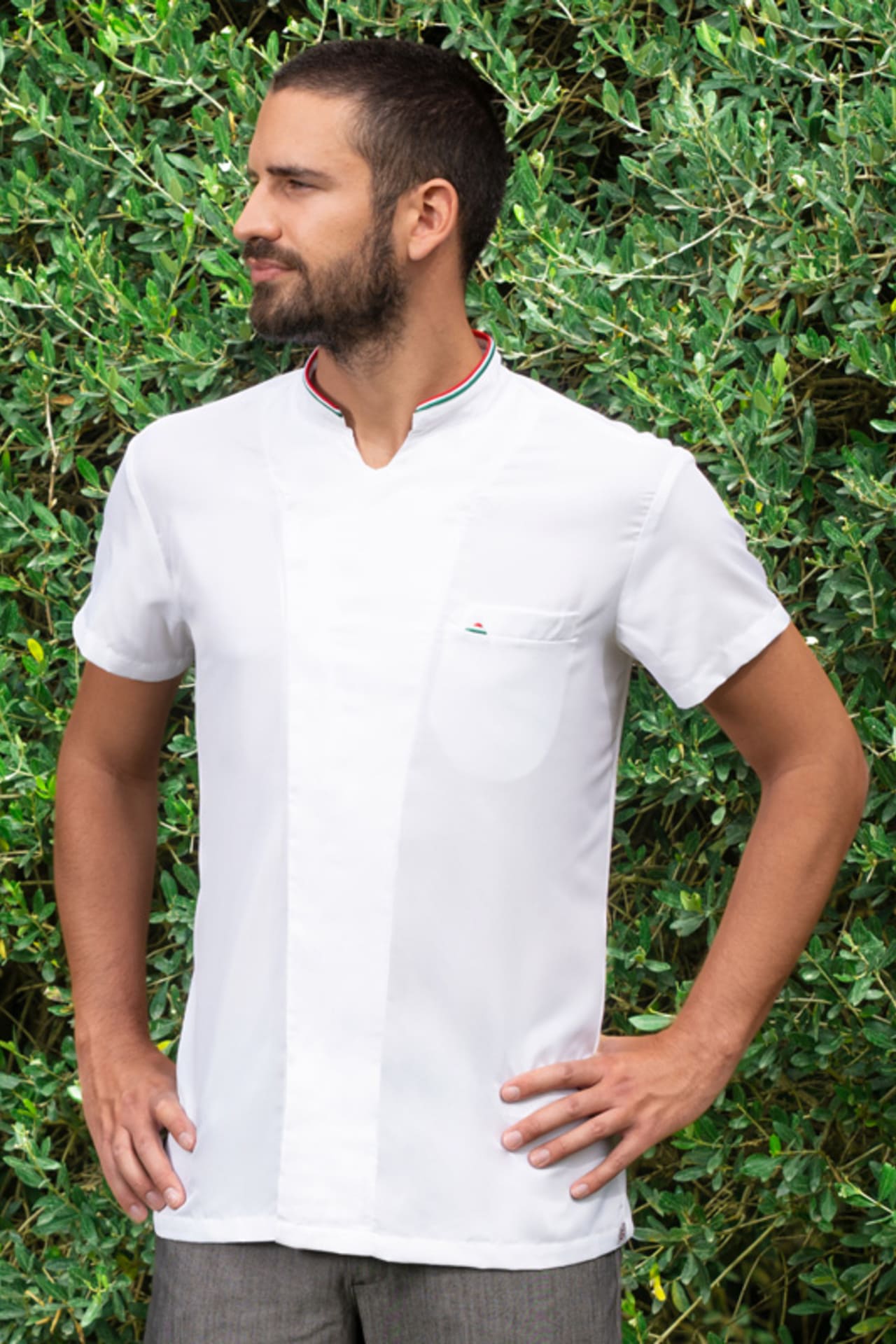 Giacca cuoco microfibra Giblor's Brando 22P08G302 - Westrose SRL - Abbigliamento da Lavoro Personalizzato