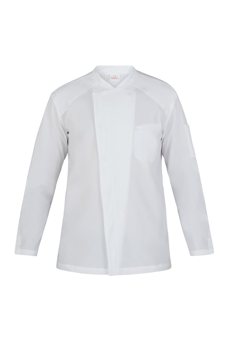 Giacca cuoco microfibra Giblor's Diego 24P08G389 - Westrose SRL - Abbigliamento da Lavoro Personalizzato