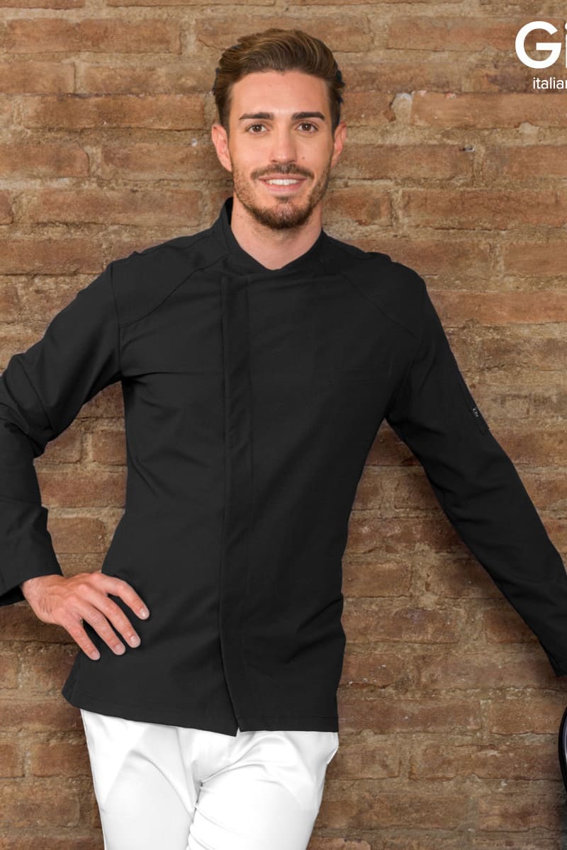 Giacca cuoco microfibra Giblor's Diego 24P08G389 - Westrose SRL - Abbigliamento da Lavoro Personalizzato