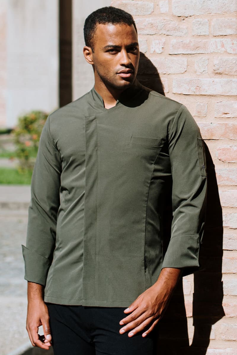 Giacca cuoco microfibra Giblor's Giorgio 24P08G961 - Westrose SRL - Abbigliamento da Lavoro Personalizzato