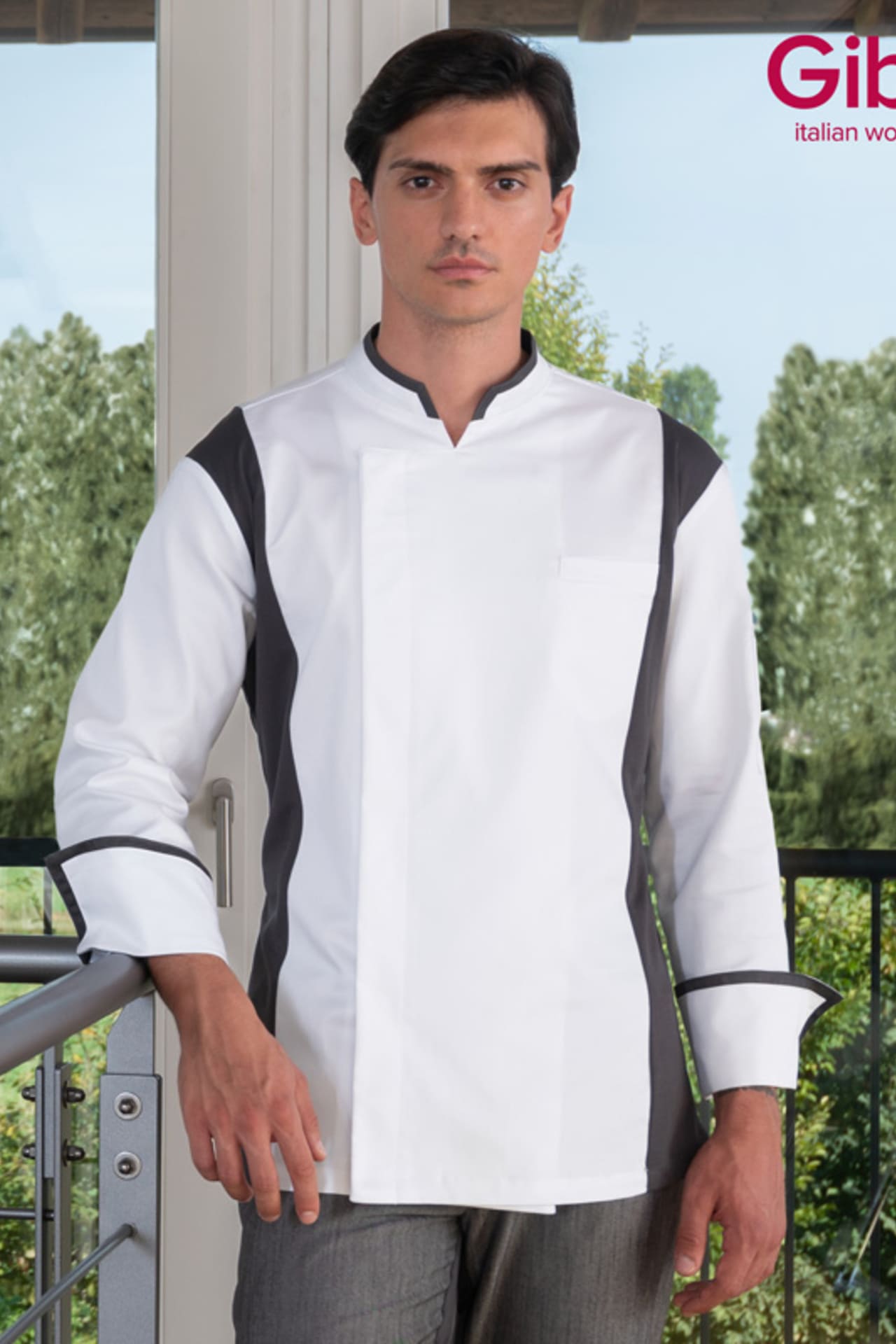 Giacca cuoco mistocotone Giblor's Alec 22P08G296 - Westrose SRL - Abbigliamento da Lavoro Personalizzato