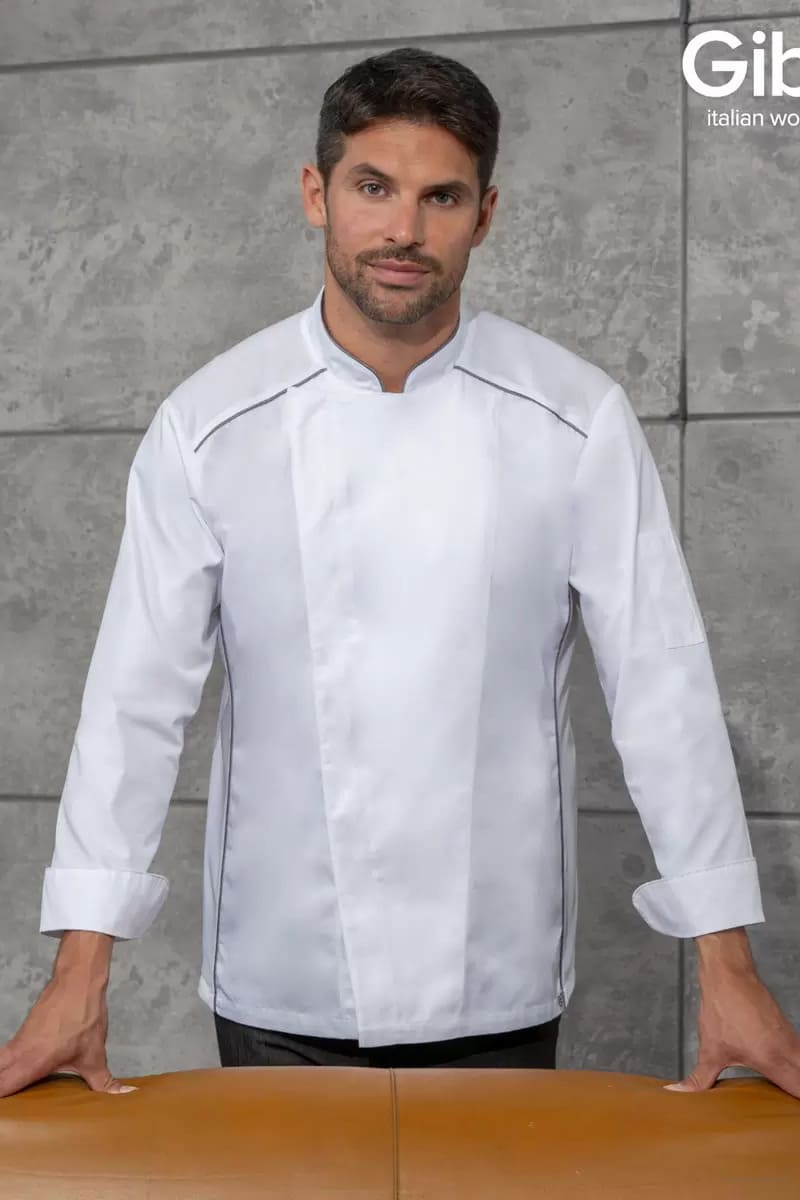 Giacca cuoco mistocotone Giblor's Guido - Westrose SRL - Abbigliamento da Lavoro Personalizzato