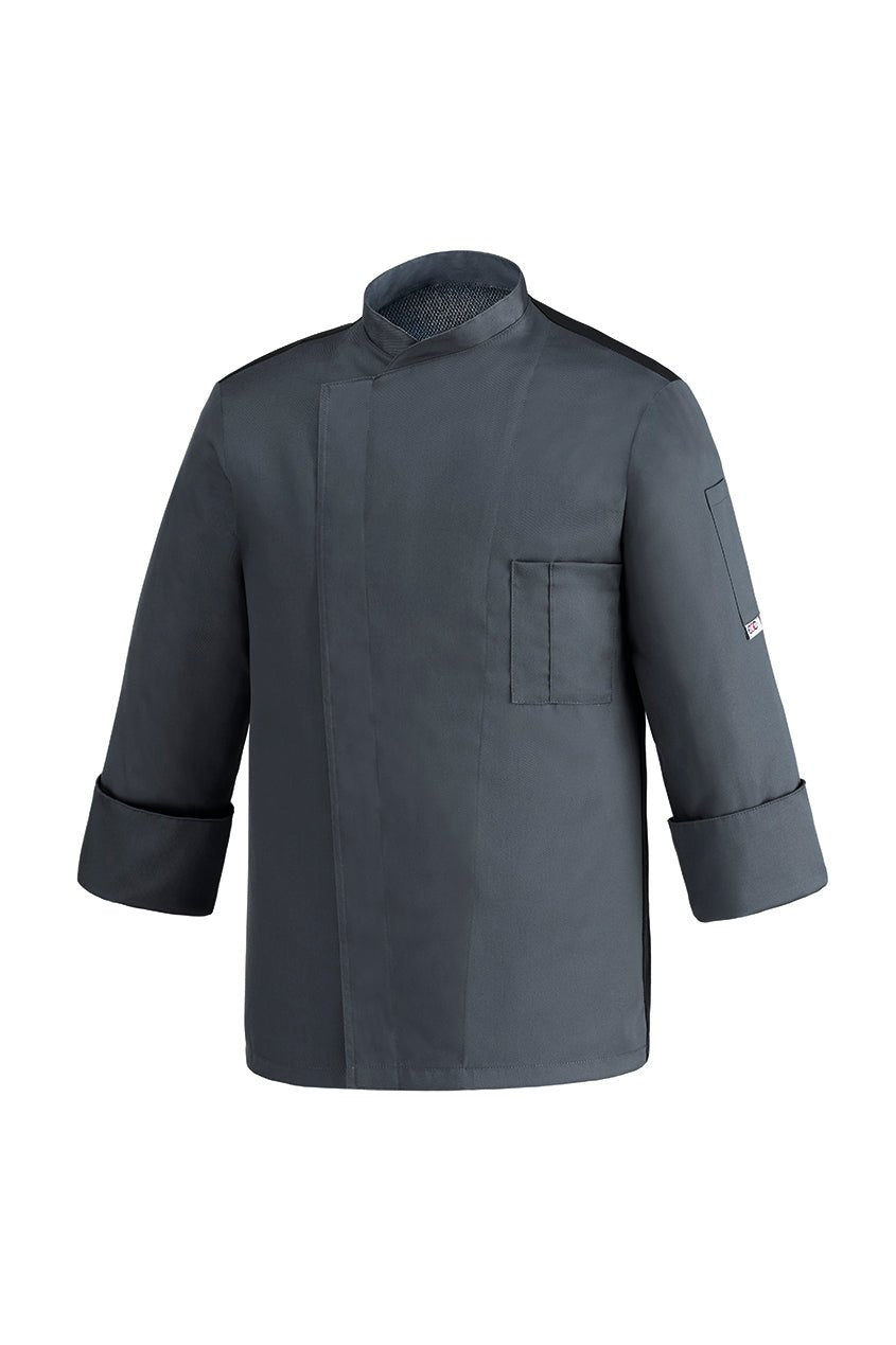 Giacca cuoco retro traspirante bottoni automatici Egochef Ottavio 2064 - 2065 - Westrose SRL - Abbigliamento da Lavoro Personalizzato