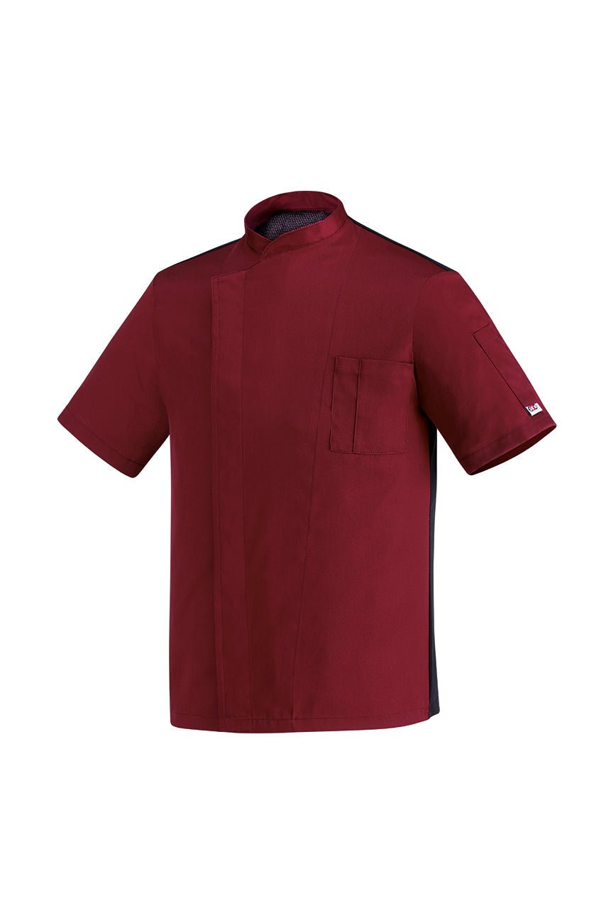 Giacca cuoco retro traspirante bottoni automatici Egochef Ottavio 2064 - 2065 - Westrose SRL - Abbigliamento da Lavoro Personalizzato