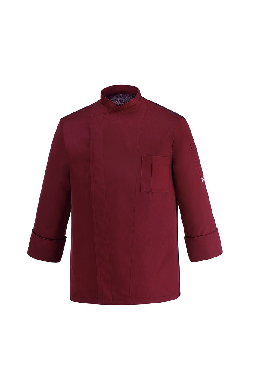Giacca cuoco retro traspirante bottoni automatici Egochef Ottavio 2064 - 2065 - Westrose SRL - Abbigliamento da Lavoro Personalizzato