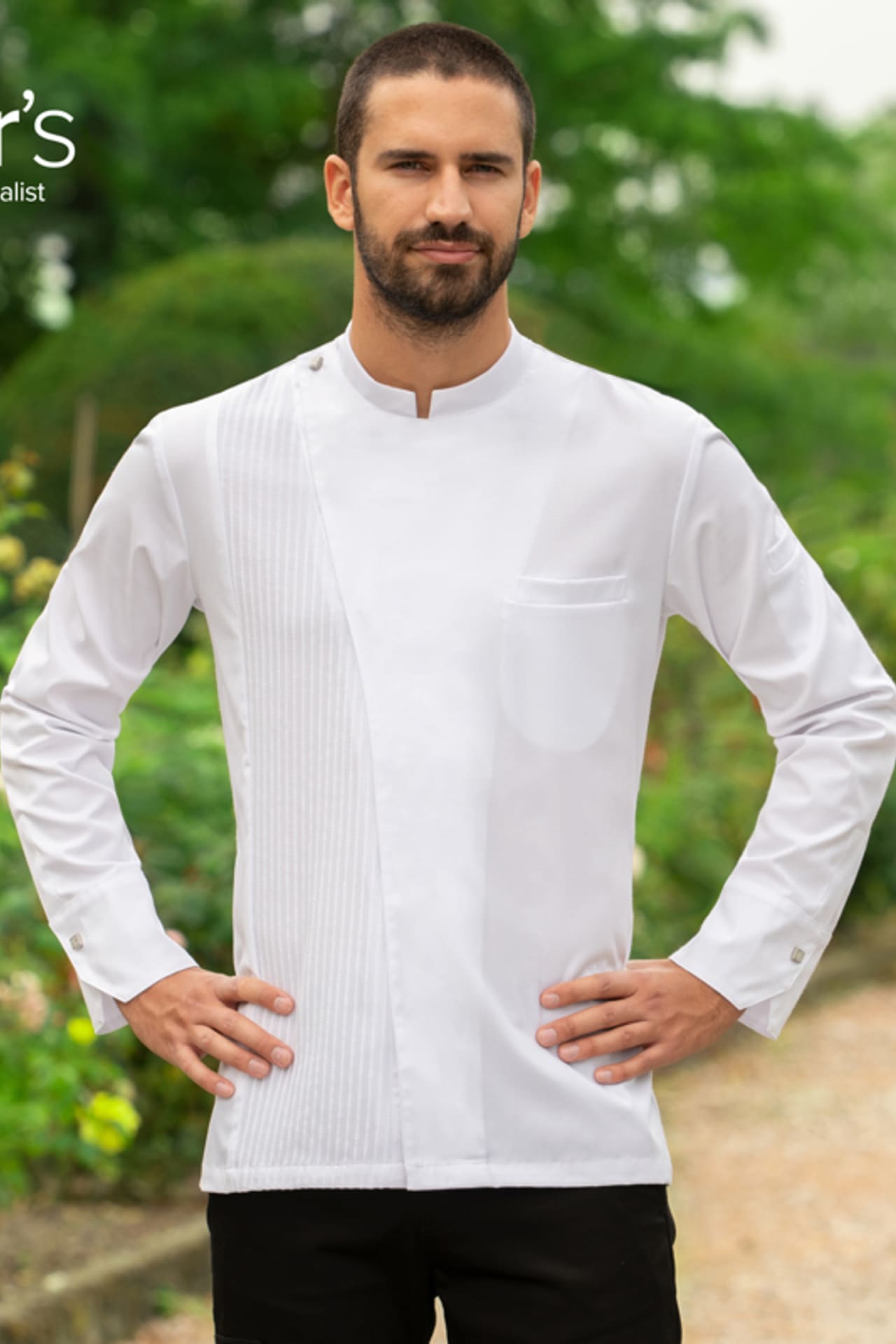 Giacca cuoco showcooking Giblor's Cesare 22P08G294 - Westrose SRL - Abbigliamento da Lavoro Personalizzato