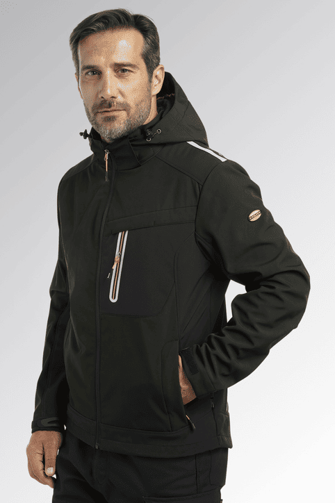 Giacca Diadora Softshell Carbon Tech 310 gr - Westrose SRL - Abbigliamento da Lavoro Personalizzato
