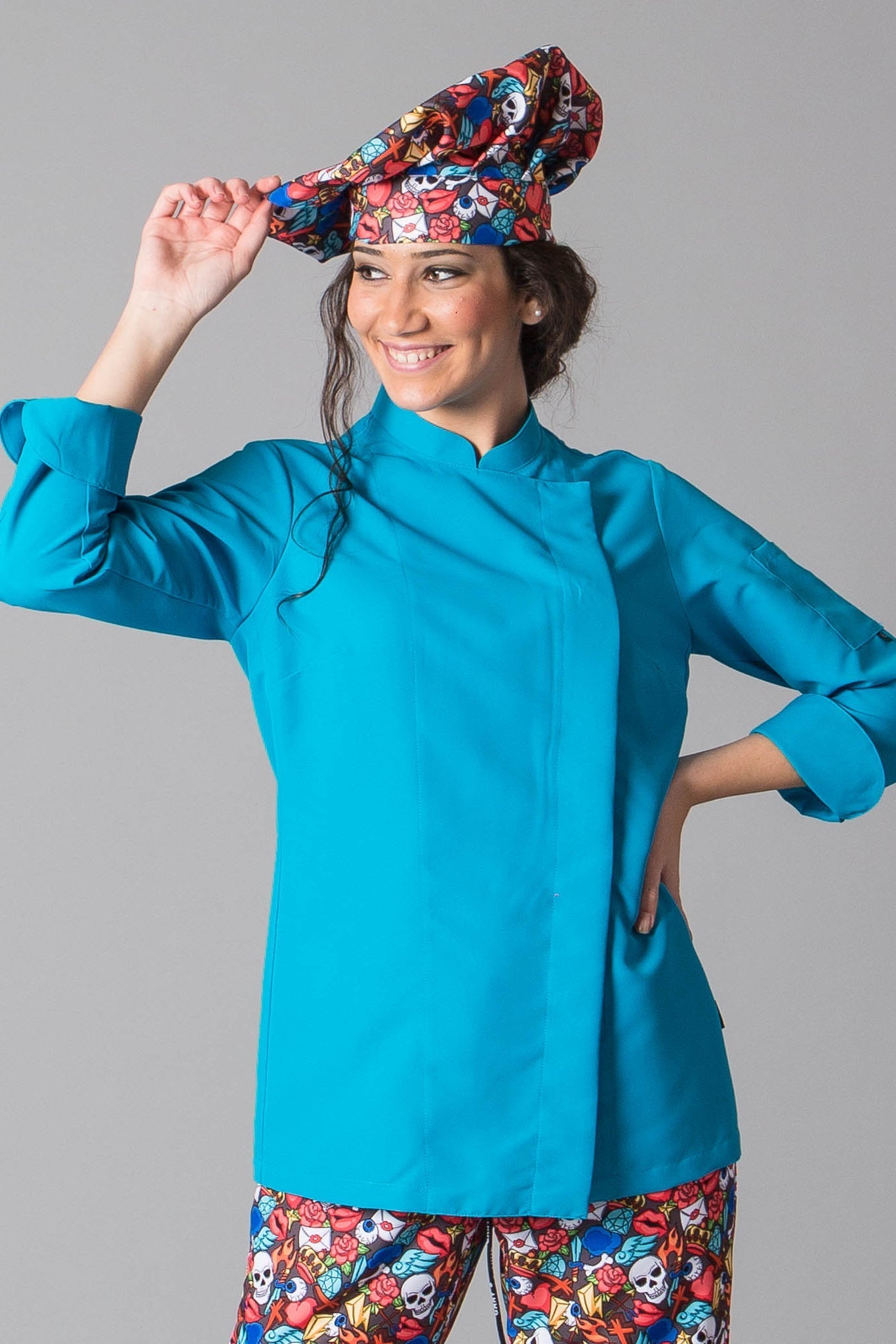 Giacca donna cucina microfibra Gary's Miranda 948500 - Westrose SRL - Abbigliamento da Lavoro Personalizzato