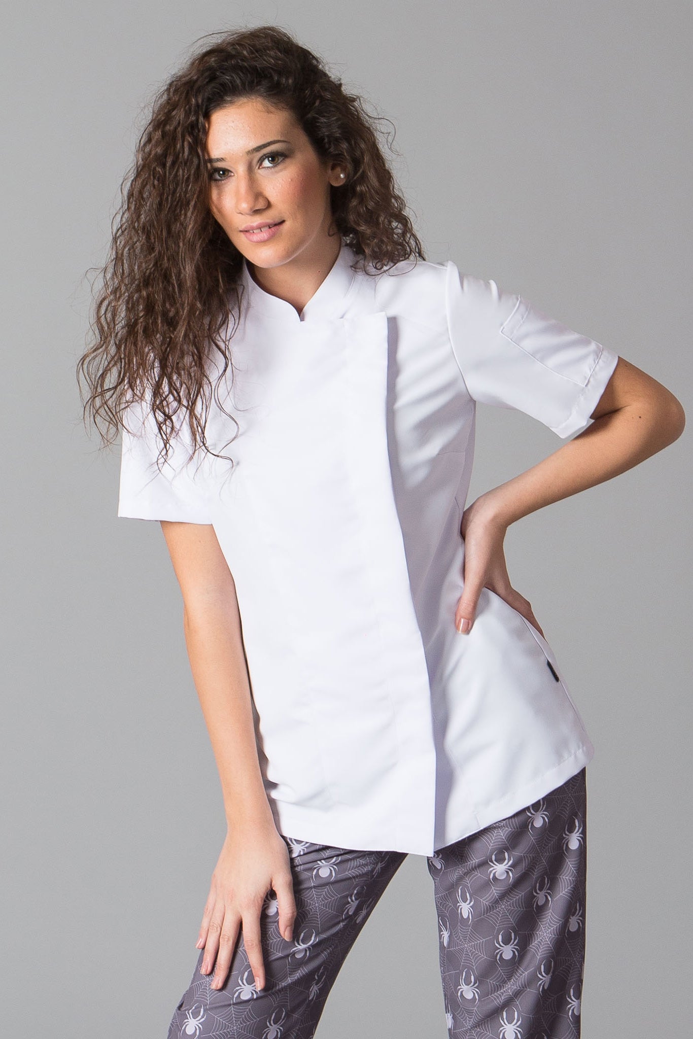 Giacca donna cucina microfibra Gary's Paz 948600 - Westrose SRL - Abbigliamento da Lavoro Personalizzato