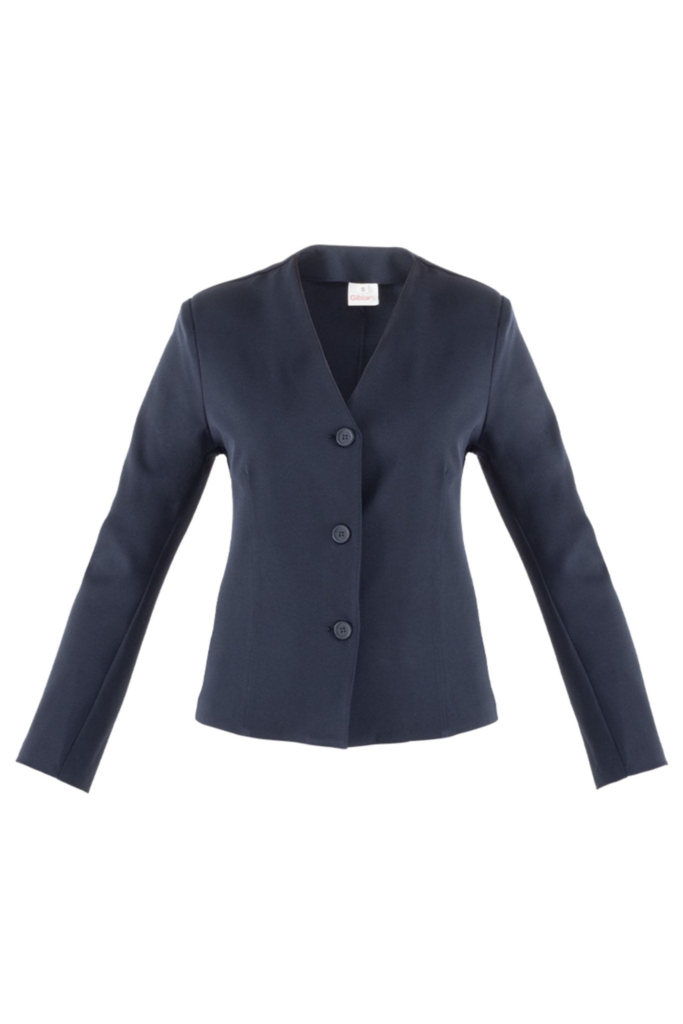 Giacca donna scollo a V elasticizzata Giblor's Ilary - Westrose SRL - Abbigliamento da Lavoro Personalizzato