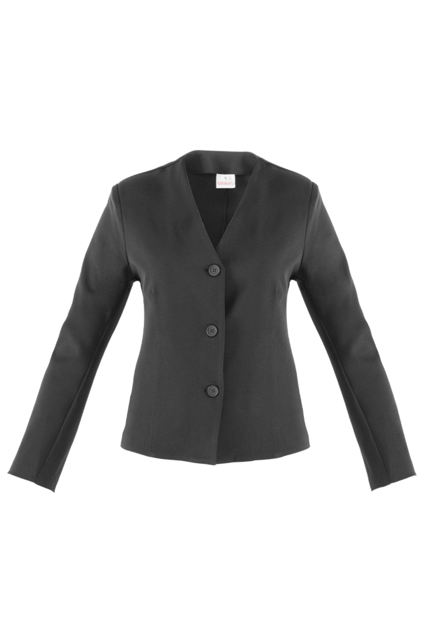 Giacca donna scollo a V elasticizzata Giblor's Ilary - Westrose SRL - Abbigliamento da Lavoro Personalizzato
