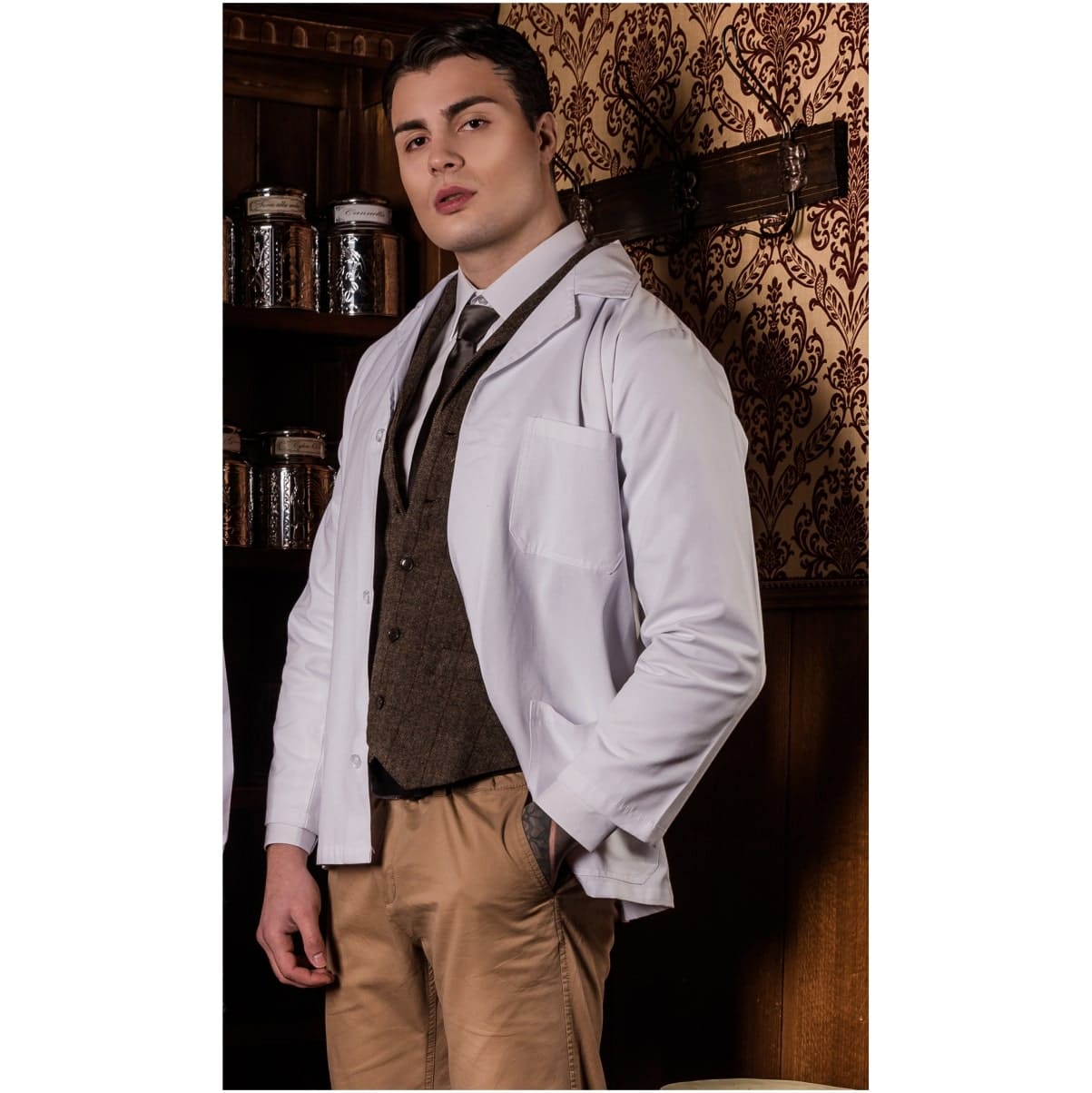 Giacca gastronomia uomo 100% cotone - Westrose SRL - Abbigliamento da Lavoro Personalizzato