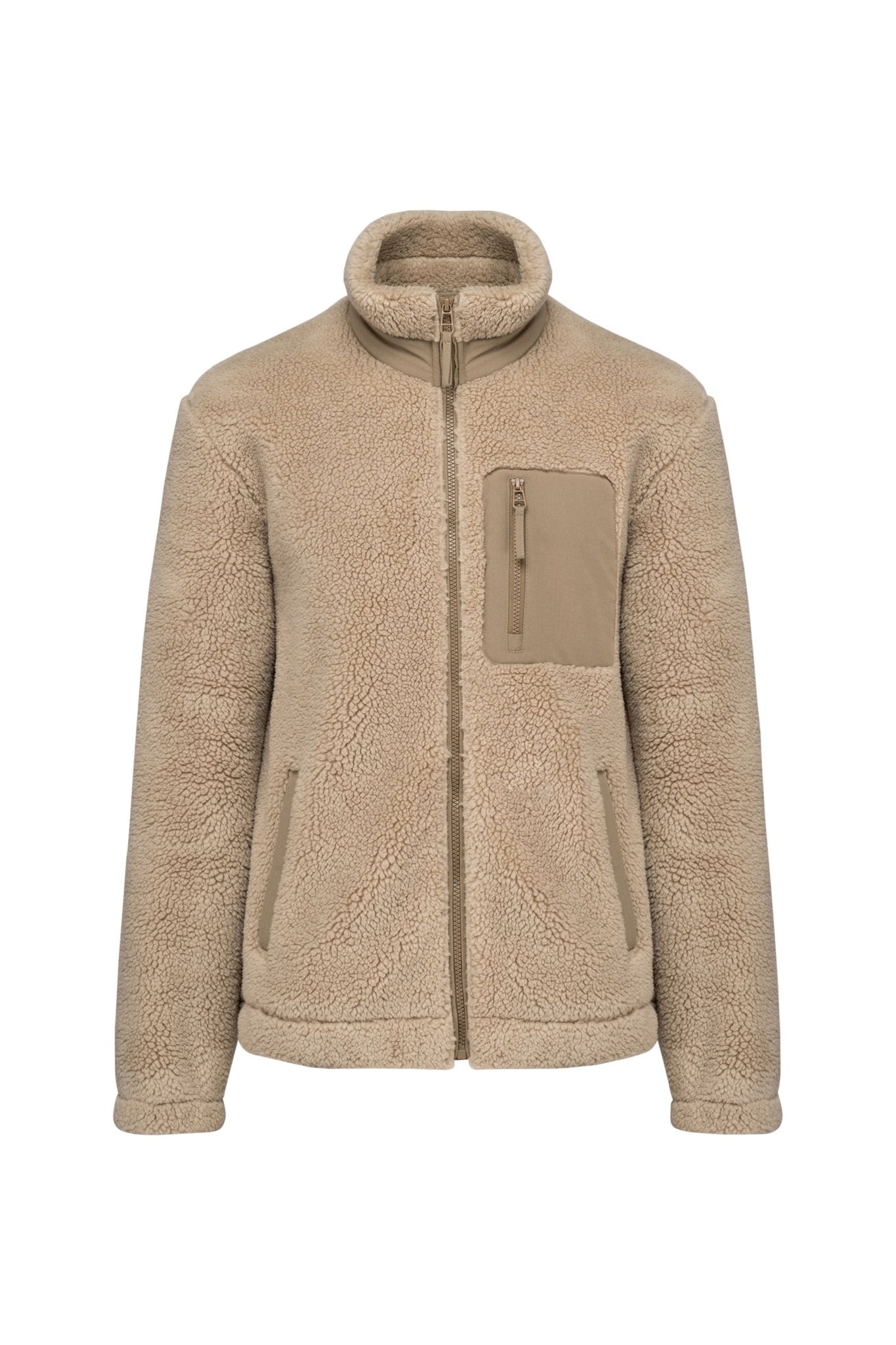 Giacca Sherpa unisex con tasche zip 480 gr NS604 - Westrose SRL - Abbigliamento da Lavoro Personalizzato