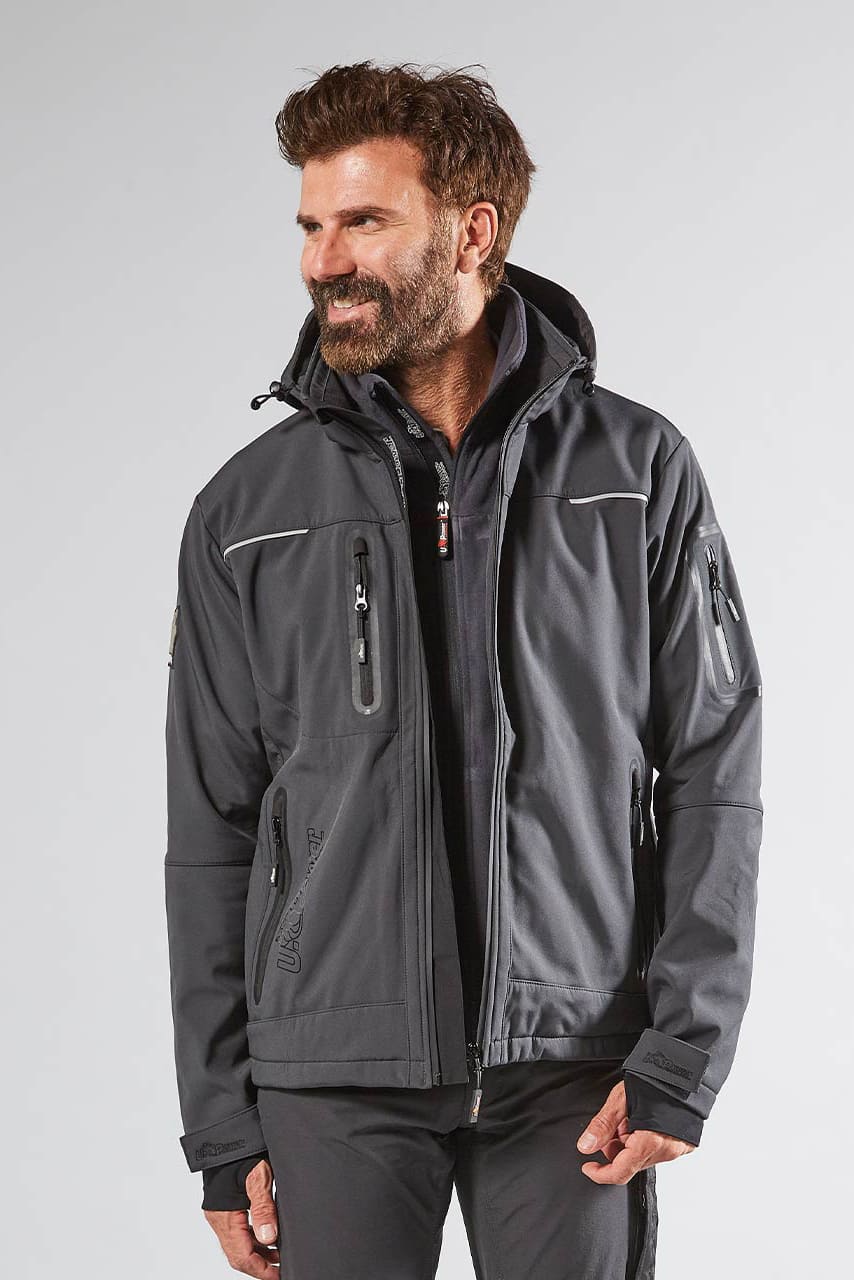Giacca softshell U - Power Space 320 gr - Westrose SRL - Abbigliamento da Lavoro Personalizzato
