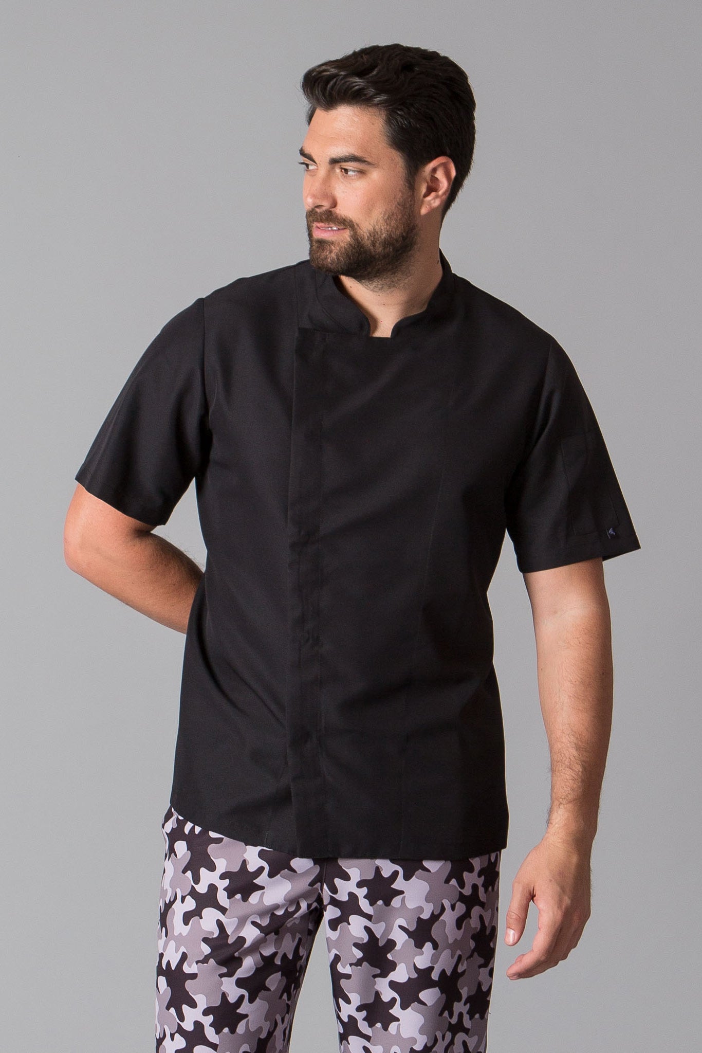 Giacca uomo cucina microfibra Gary's Rivera 944200 - Westrose SRL - Abbigliamento da Lavoro Personalizzato