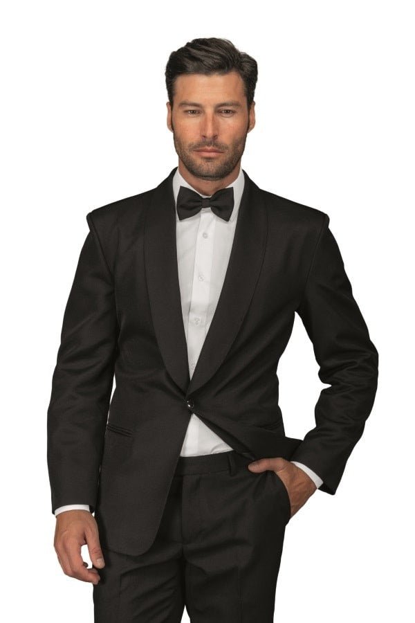 Giacca uomo Isacco scialle monopetto - Westrose SRL - Abbigliamento da Lavoro Personalizzato