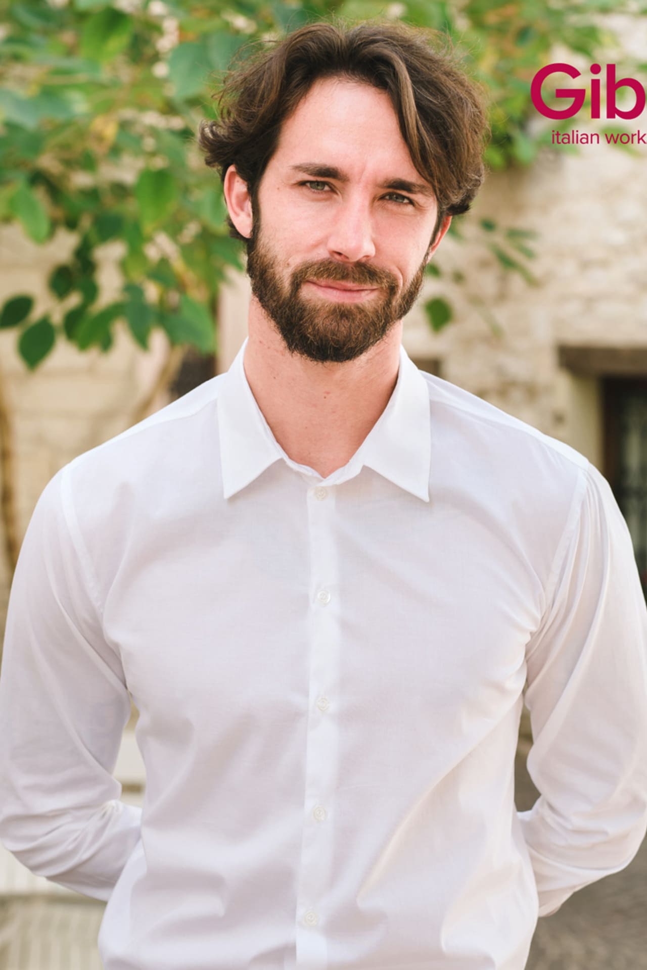 Camicia uomo in cotone Giblor's Peter