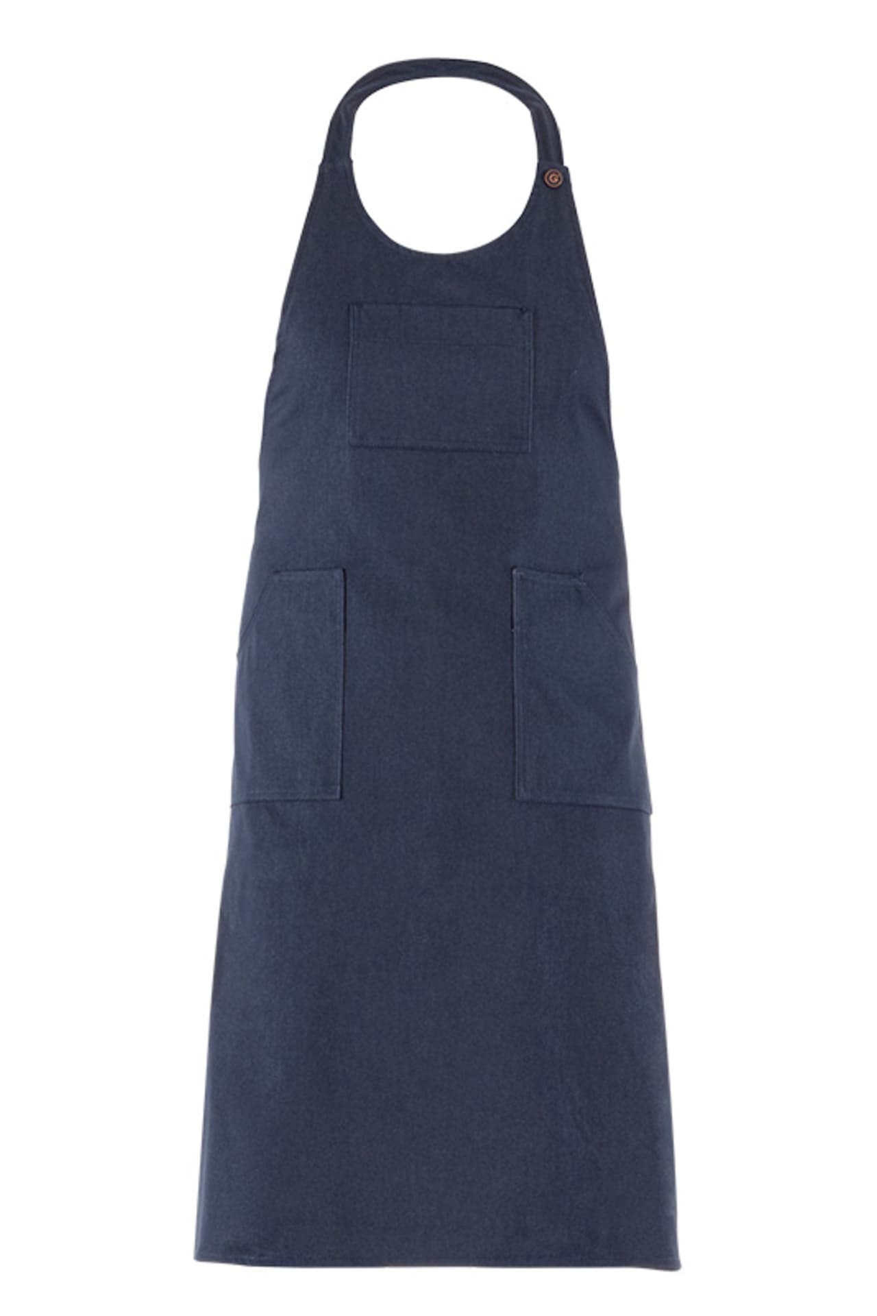 Grembiule con pettorina in jeans Giblor's Alabama
