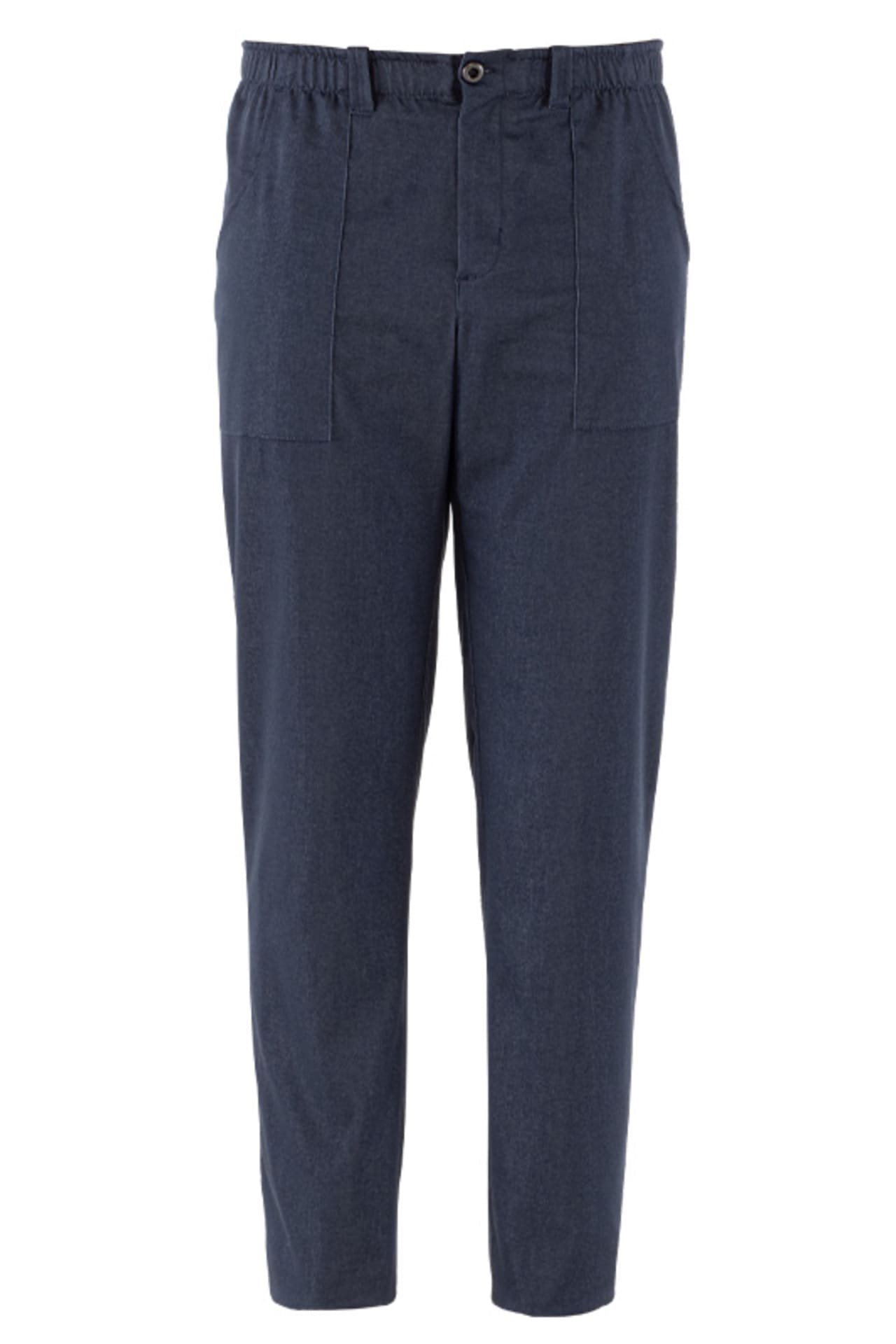 Pantalone elastico e bottone mistocotone Giblor's Enoch