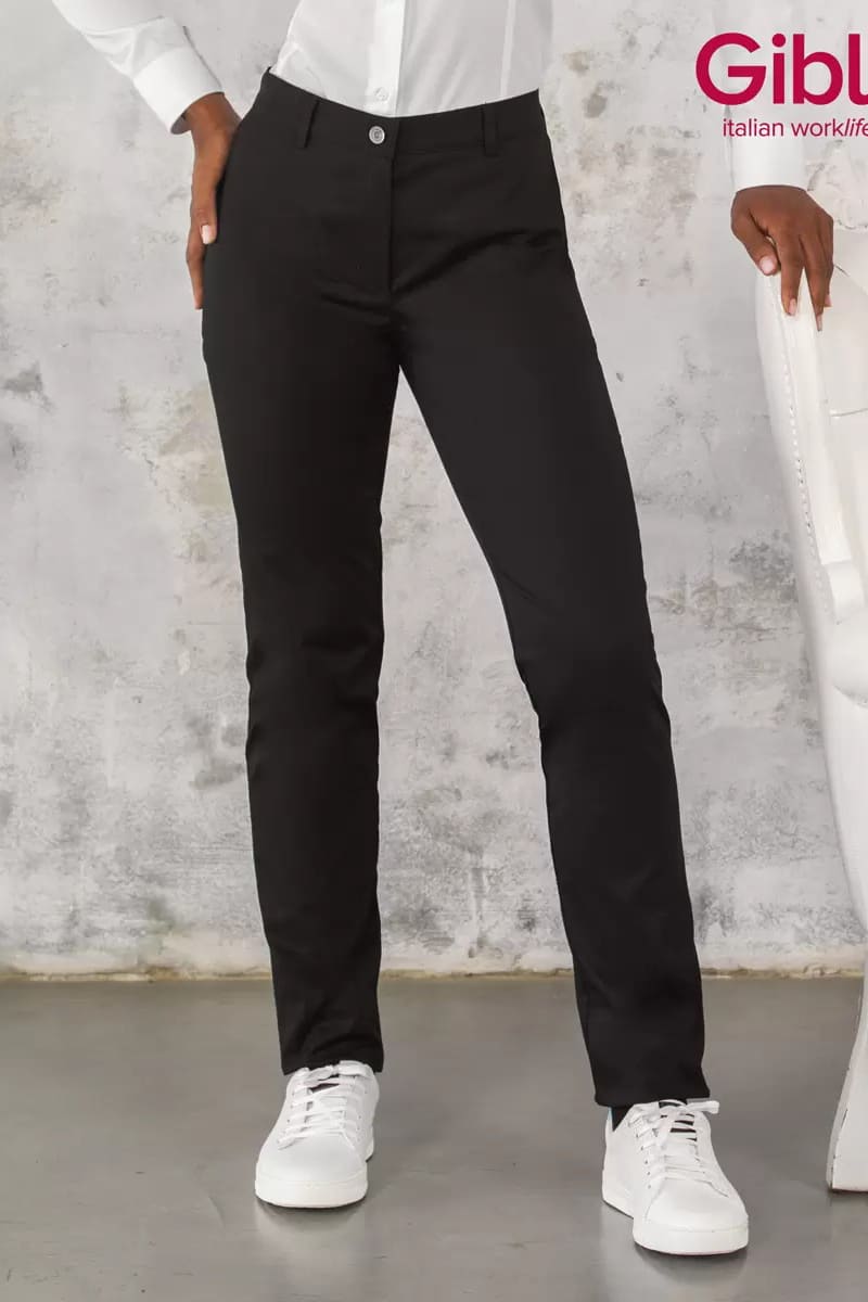 Pantalone donna cotone elasticizzato Giblor's Brenda