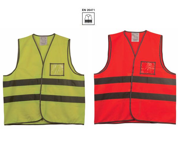 Gilet alta visibilità Blue Tech ART280 - Westrose SRL - Abbigliamento da Lavoro Personalizzato