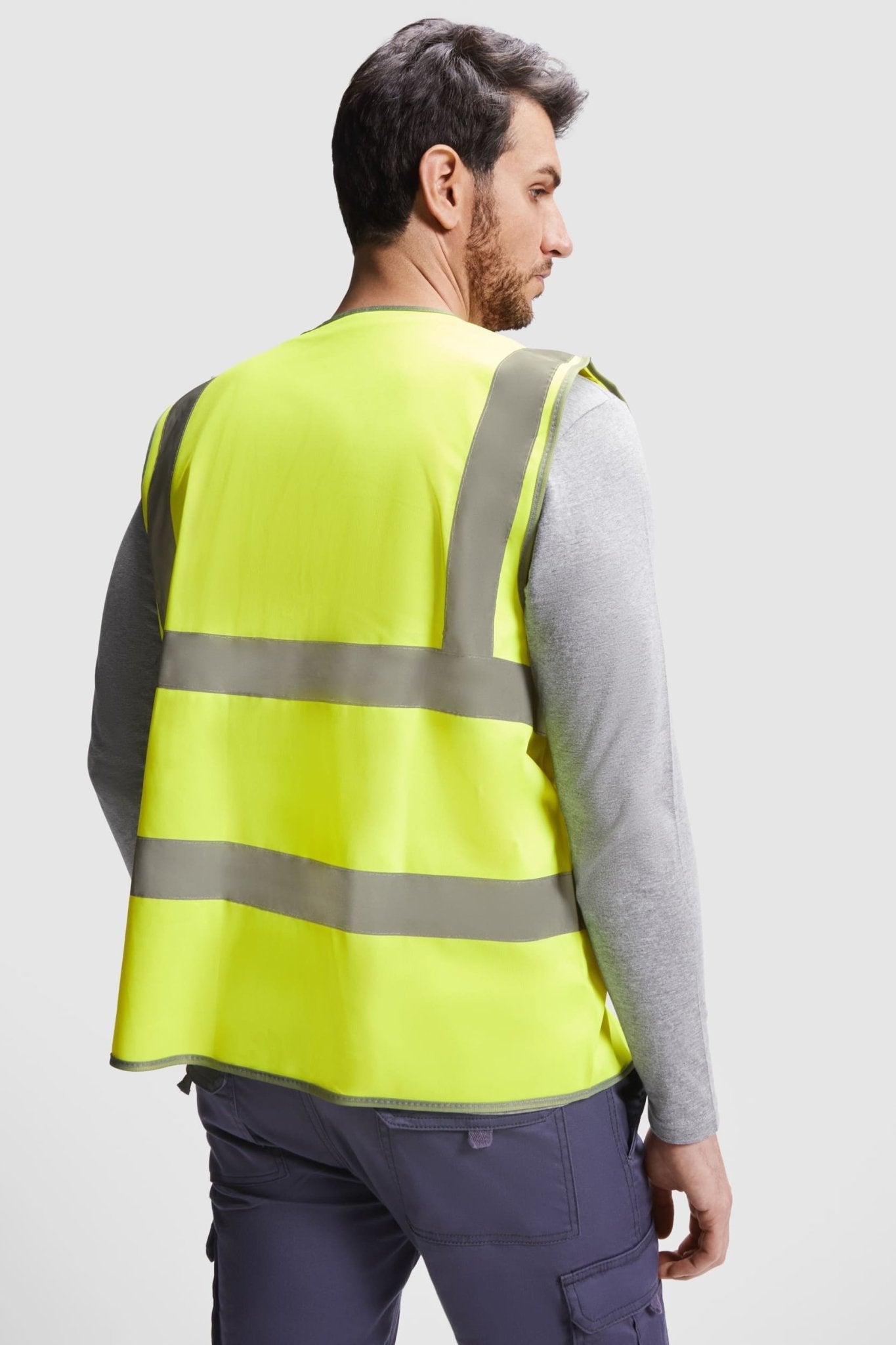Gilet alta visibilità con zip Roly Polux - Westrose SRL - Abbigliamento da Lavoro Personalizzato