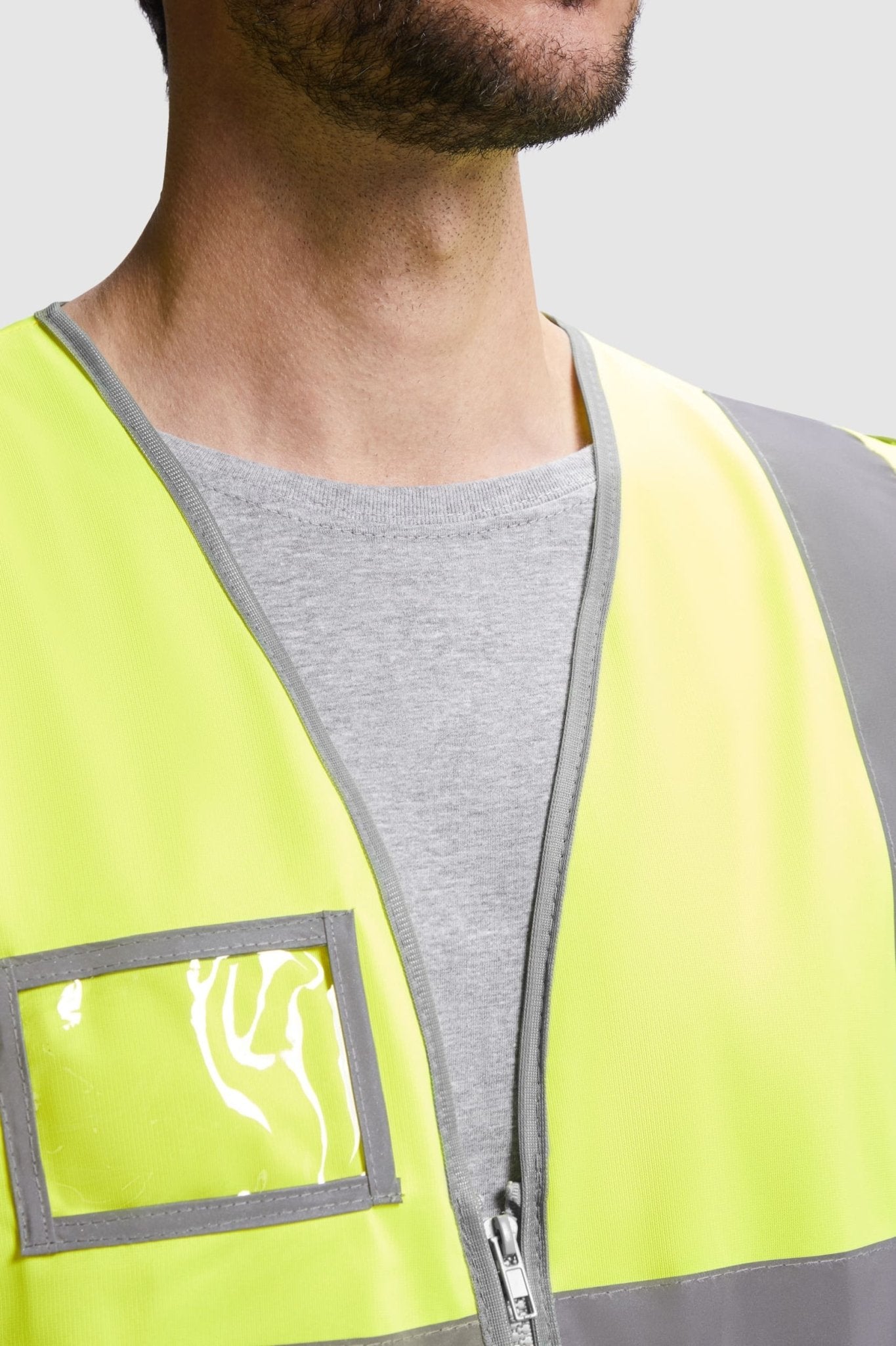 Gilet alta visibilità con zip Roly Polux - Westrose SRL - Abbigliamento da Lavoro Personalizzato