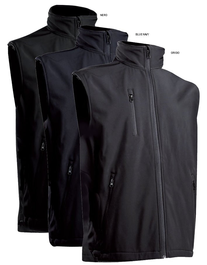 Gilet Blue Tech Softshell ART692 - Westrose SRL - Abbigliamento da Lavoro Personalizzato
