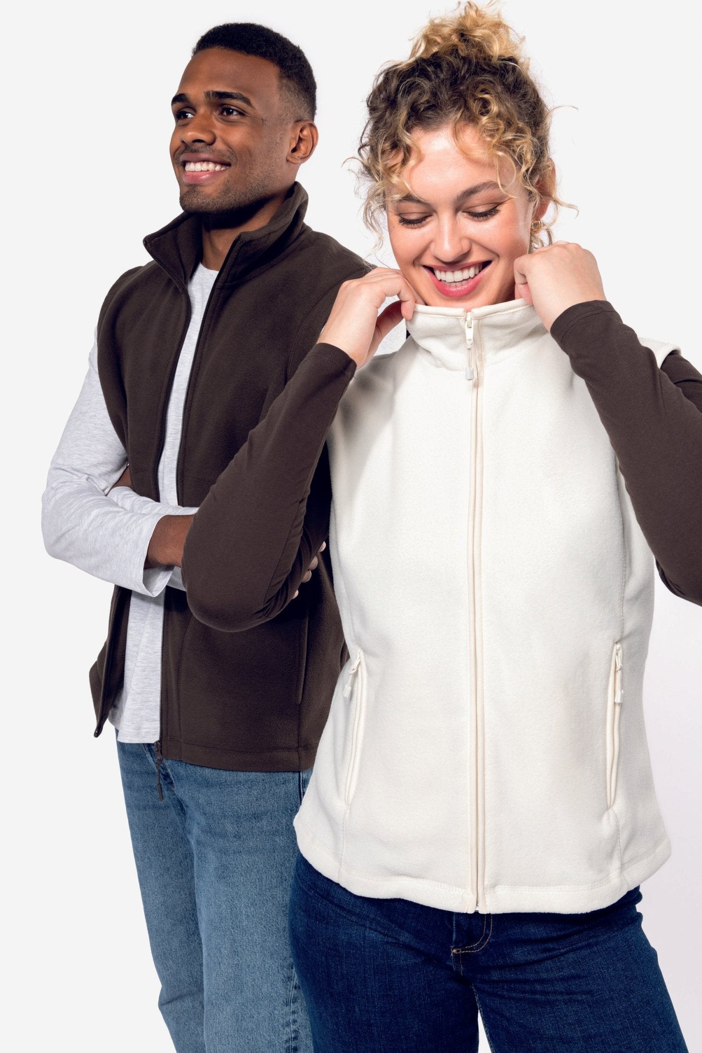 Gilet di pile zip intera 280 gr K913 - Westrose SRL - Abbigliamento da Lavoro Personalizzato