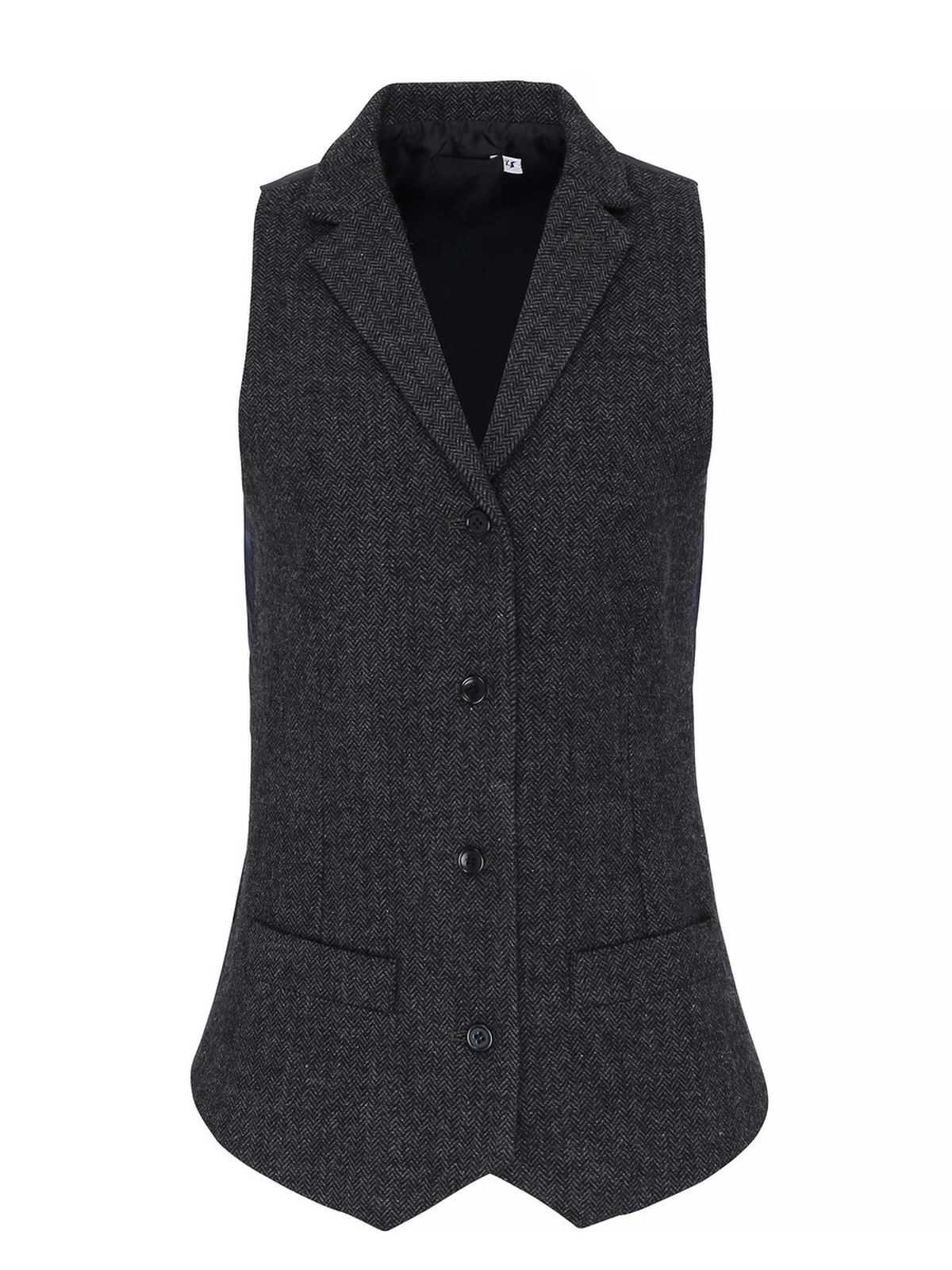 Gilet donna barber Herringbone - Westrose SRL - Abbigliamento da Lavoro Personalizzato