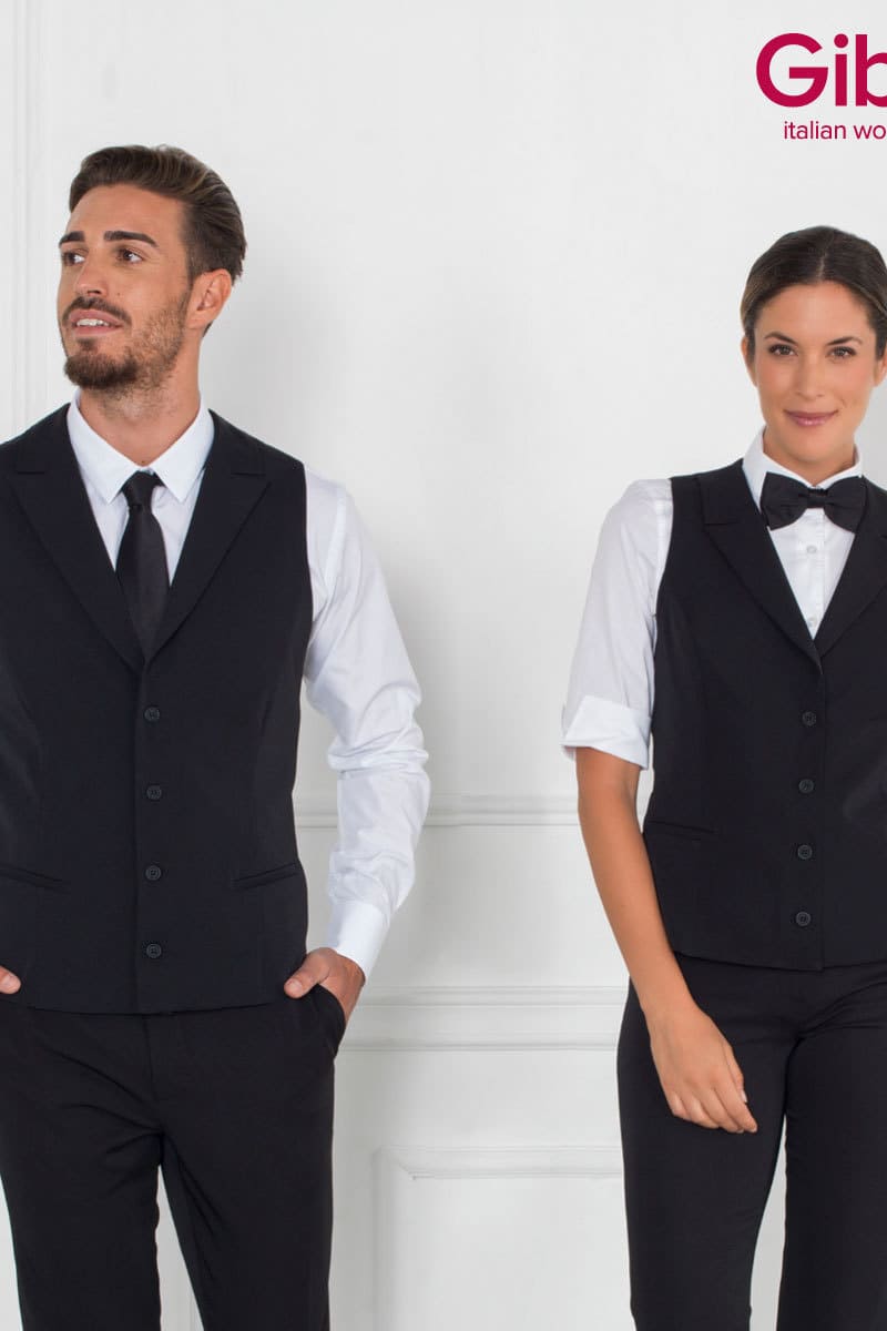 Gilet donna elasticizzato no stiro Giblor's Dalila - Westrose SRL - Abbigliamento da Lavoro Personalizzato