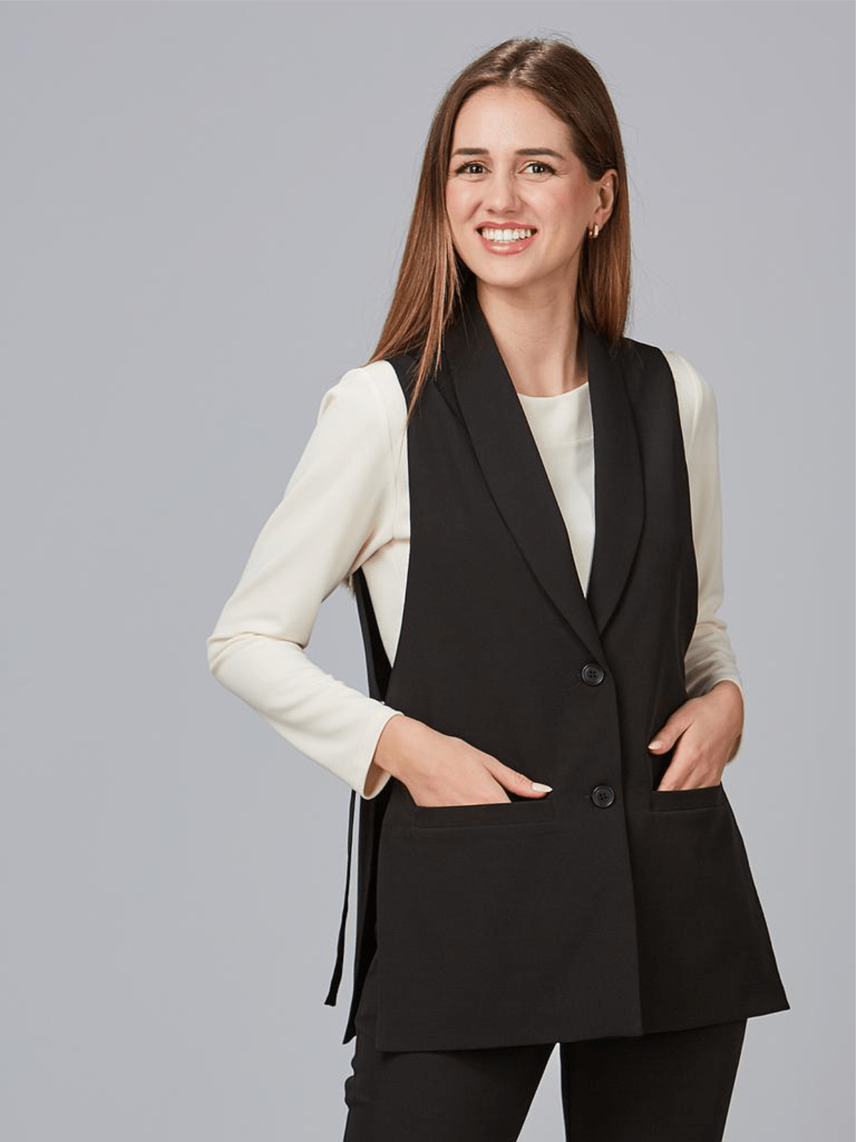 Gilet donna parrucchiera antideco Gary's Metz 950011 - Westrose SRL - Abbigliamento da Lavoro Personalizzato