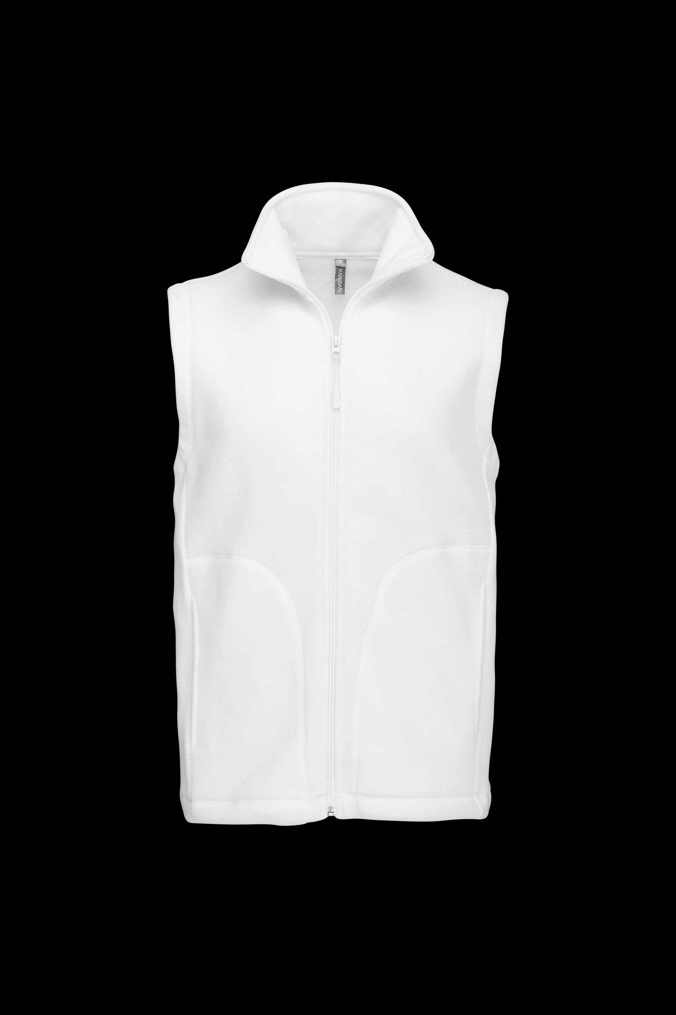 Gilet di pile zip intera 280 gr K913