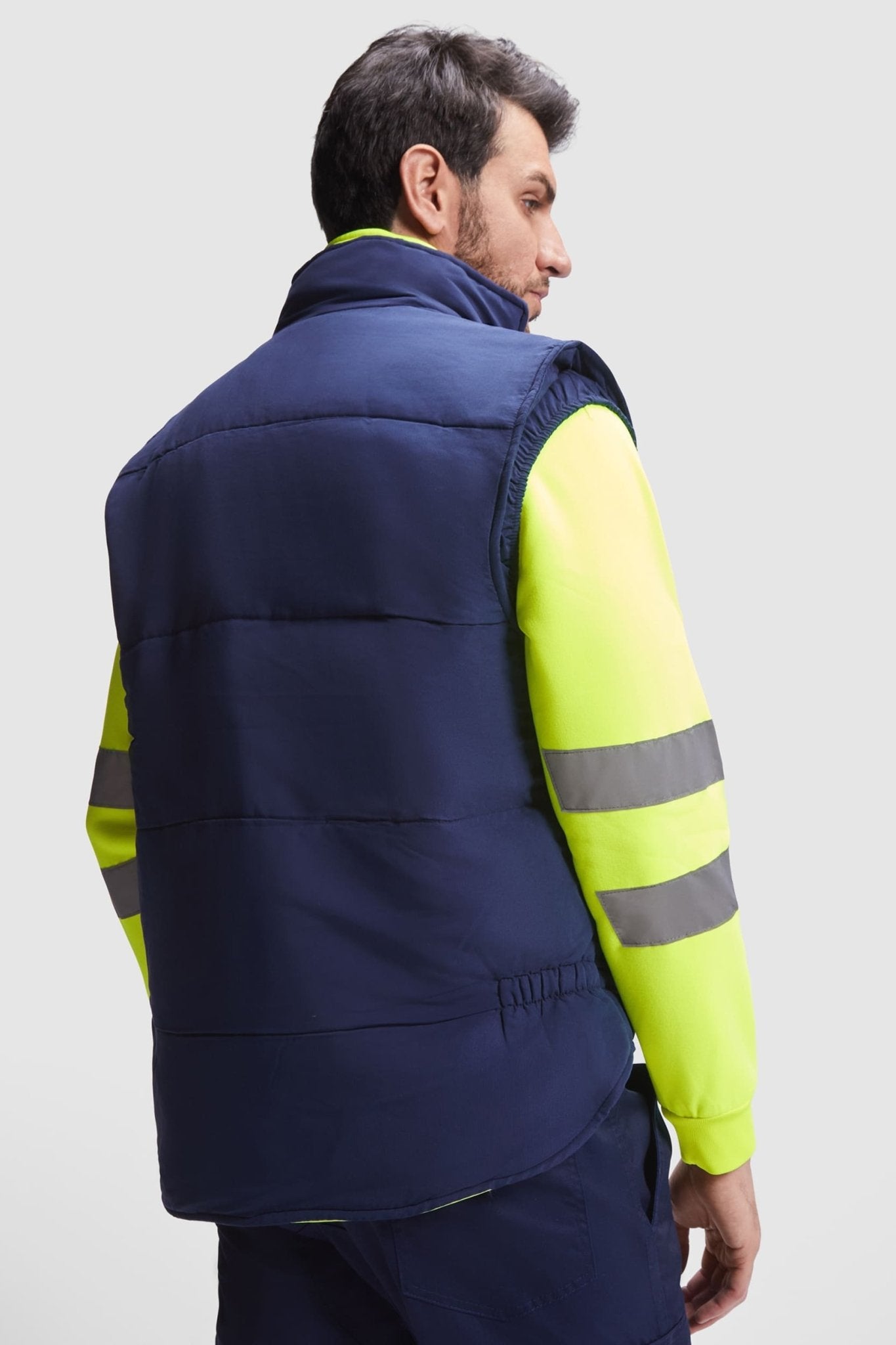 Gilet reversibile alta visibilità Roly Persei 450 gr - Westrose SRL - Abbigliamento da Lavoro Personalizzato