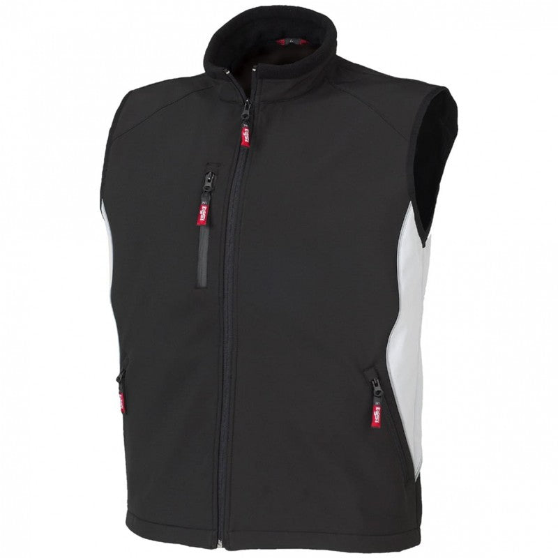 Gilet softshell interno in pile Issa Line Vega