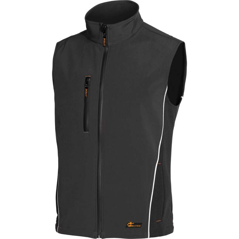 Gilet softshell interno in pile Issa Line Cunny