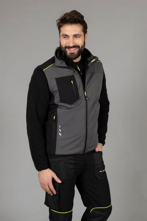 Gilet softshell impermeabile JRC Pinzolo - Westrose SRL - Abbigliamento da Lavoro Personalizzato