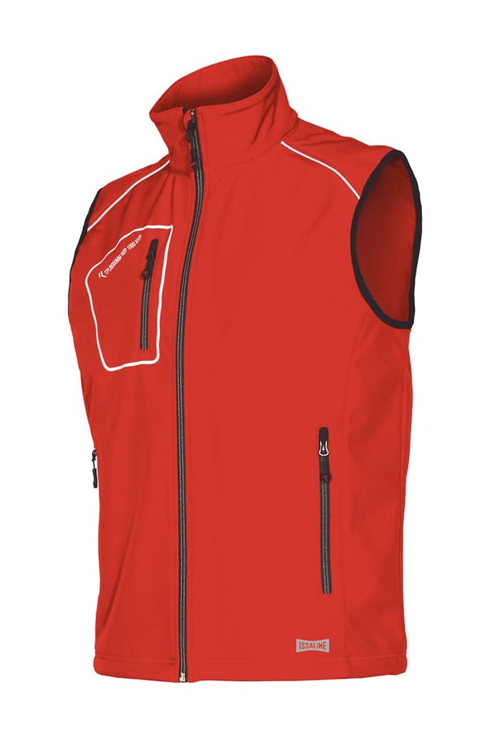 Gilet softshell interno in pile Issa Line Snappy - Westrose SRL - Abbigliamento da Lavoro Personalizzato