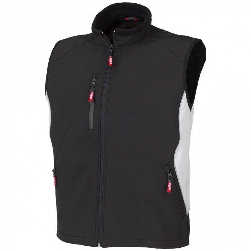Gilet softshell interno in pile Issa Line Vega - Westrose SRL - Abbigliamento da Lavoro Personalizzato