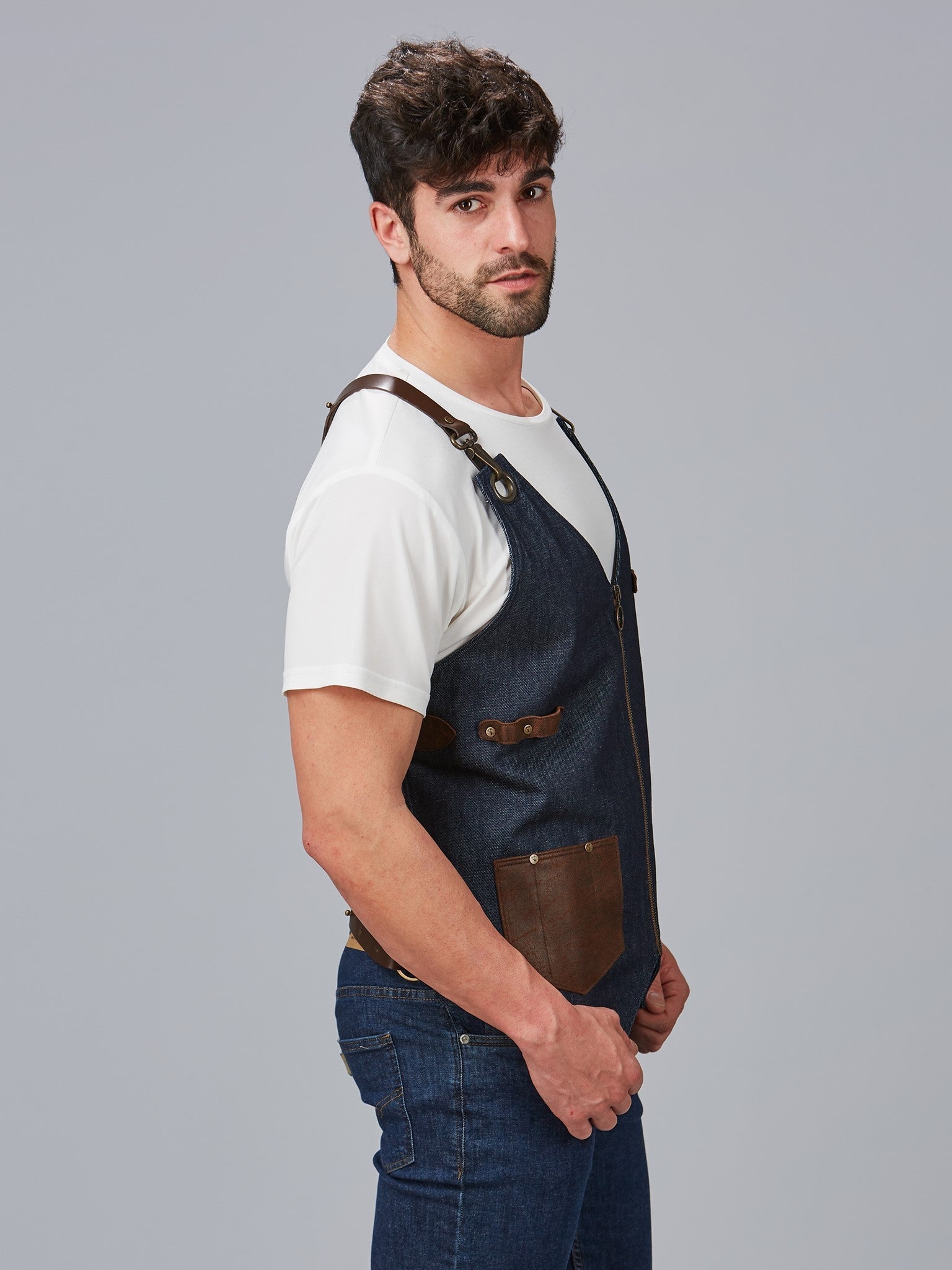 Gilet unisex barbershop Gary's Kurume 950008 - Westrose SRL - Abbigliamento da Lavoro Personalizzato