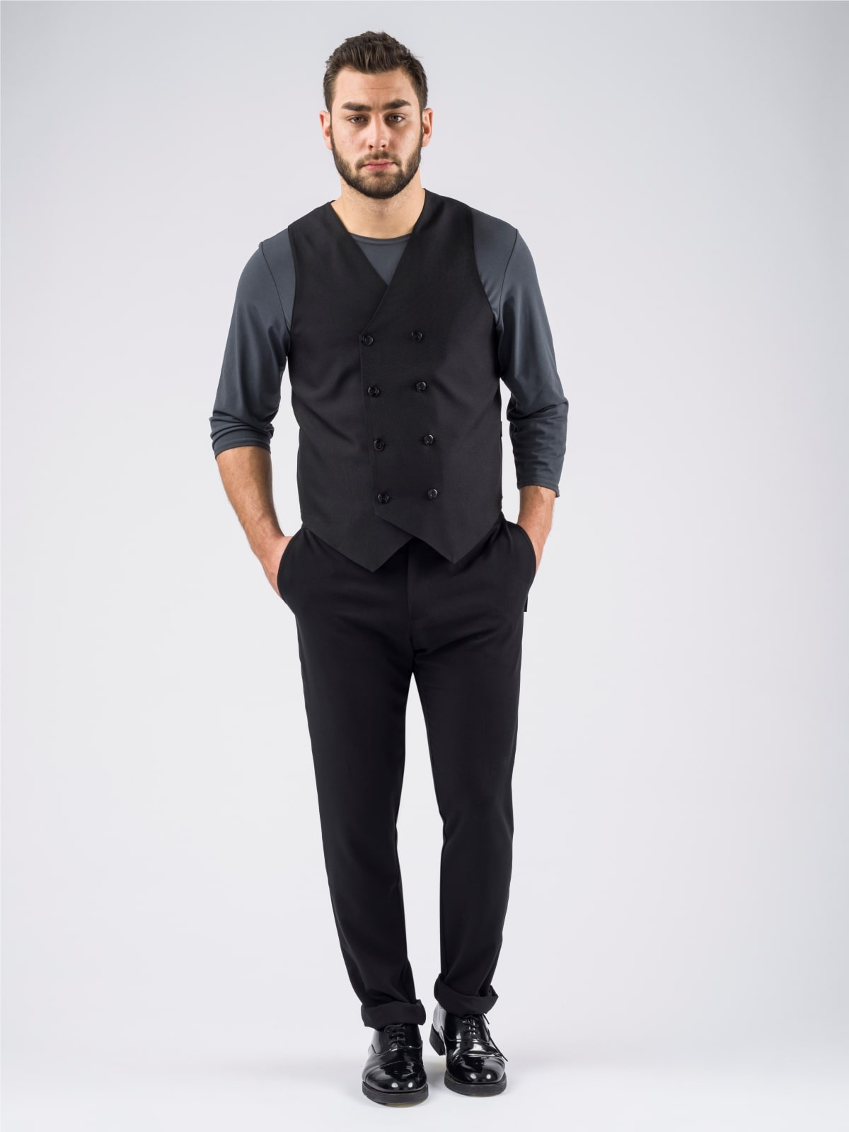 Gilet uomo doppiopetto antideco Endi Enea - Westrose SRL - Abbigliamento da Lavoro Personalizzato