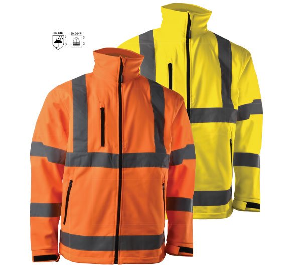 Giubbino alta visibilità Blue Tech Softshell ART250 - Westrose SRL - Abbigliamento da Lavoro Personalizzato