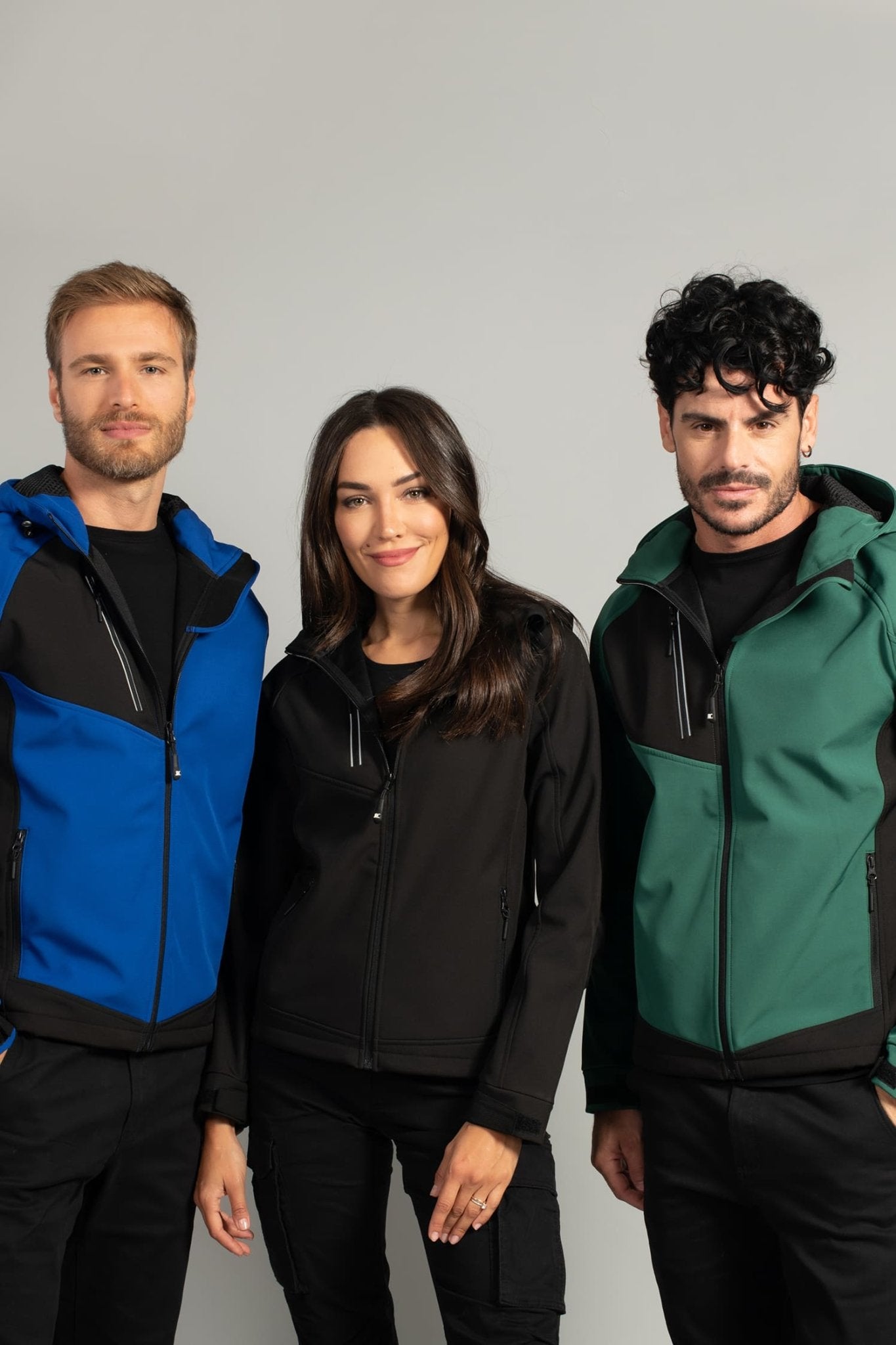 Giubbino in softshell impermeabile JRC Montebianco Man 320 gr - Westrose SRL - Abbigliamento da Lavoro Personalizzato