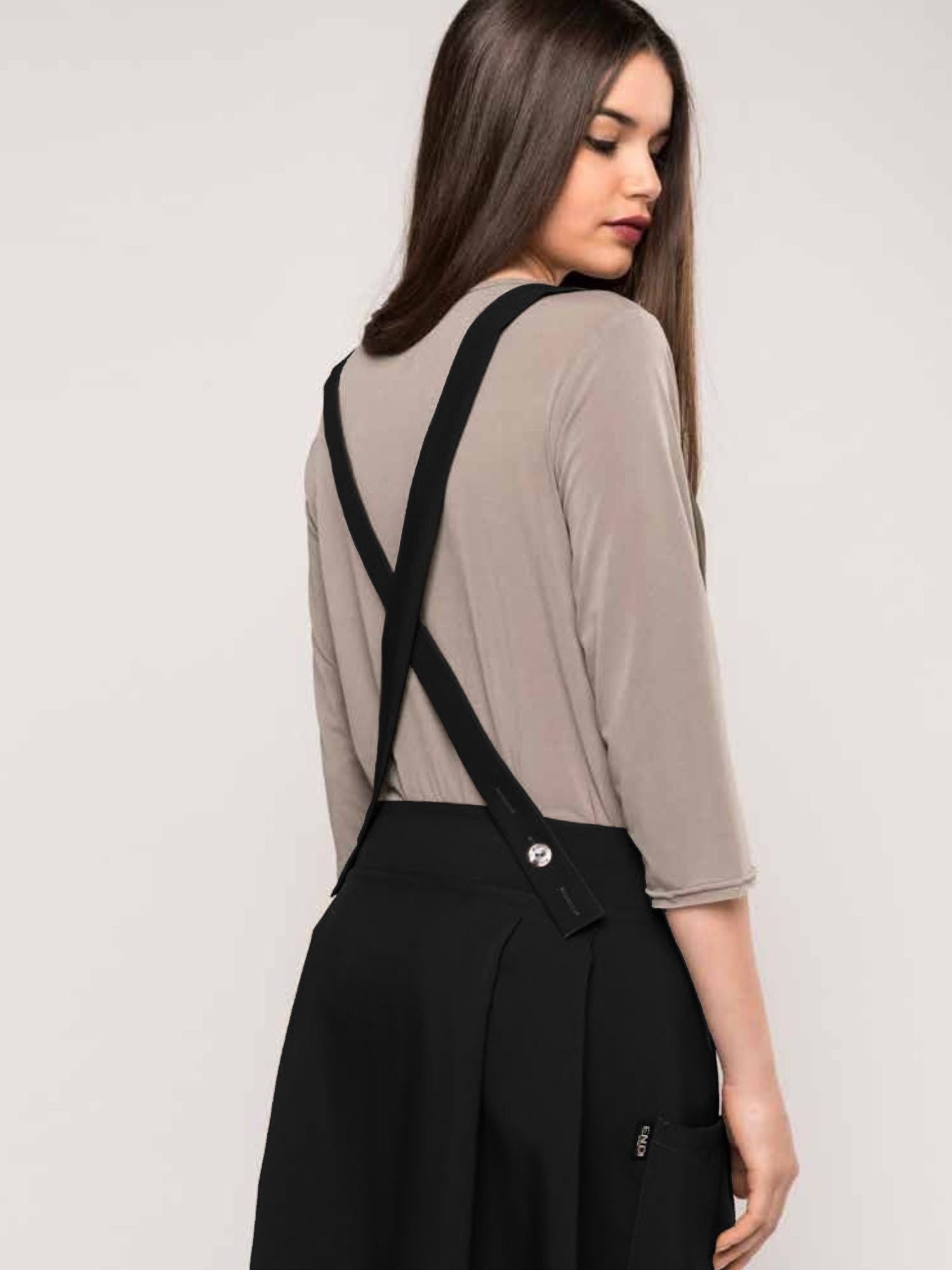 Gonna antideco con bretelle Endi Blanche - Westrose SRL - Abbigliamento da Lavoro Personalizzato