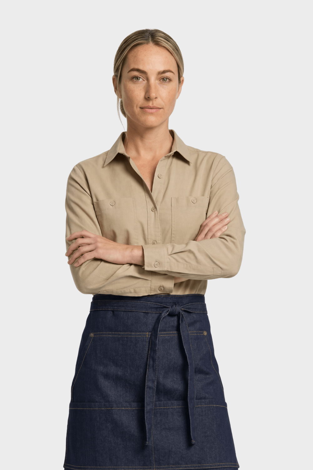 Grembiule a vita in denim con 4 Tasche PR125 - Westrose