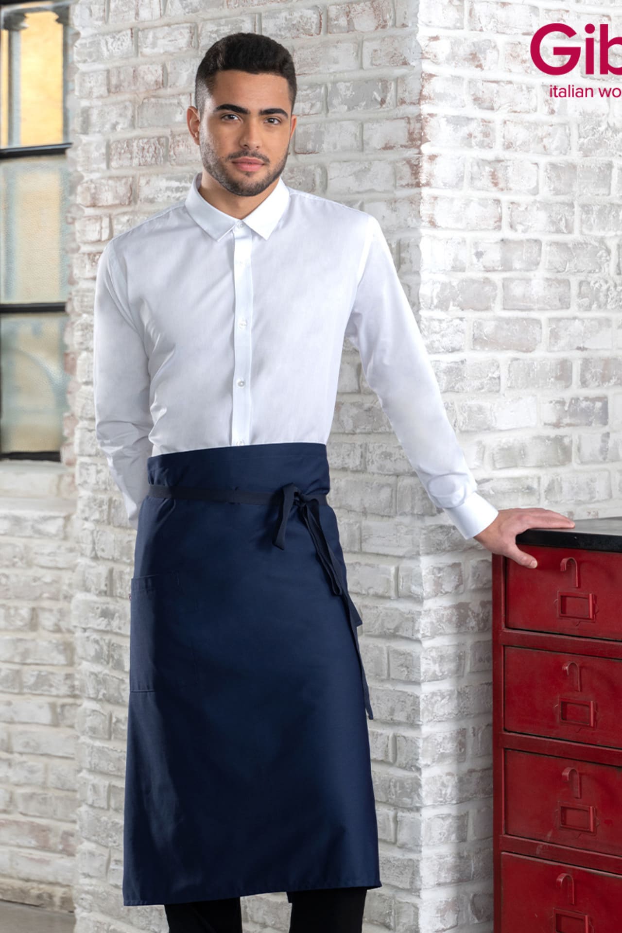 Grembiule a vita lungo Giblor's Matera - Westrose SRL - Abbigliamento da Lavoro Personalizzato