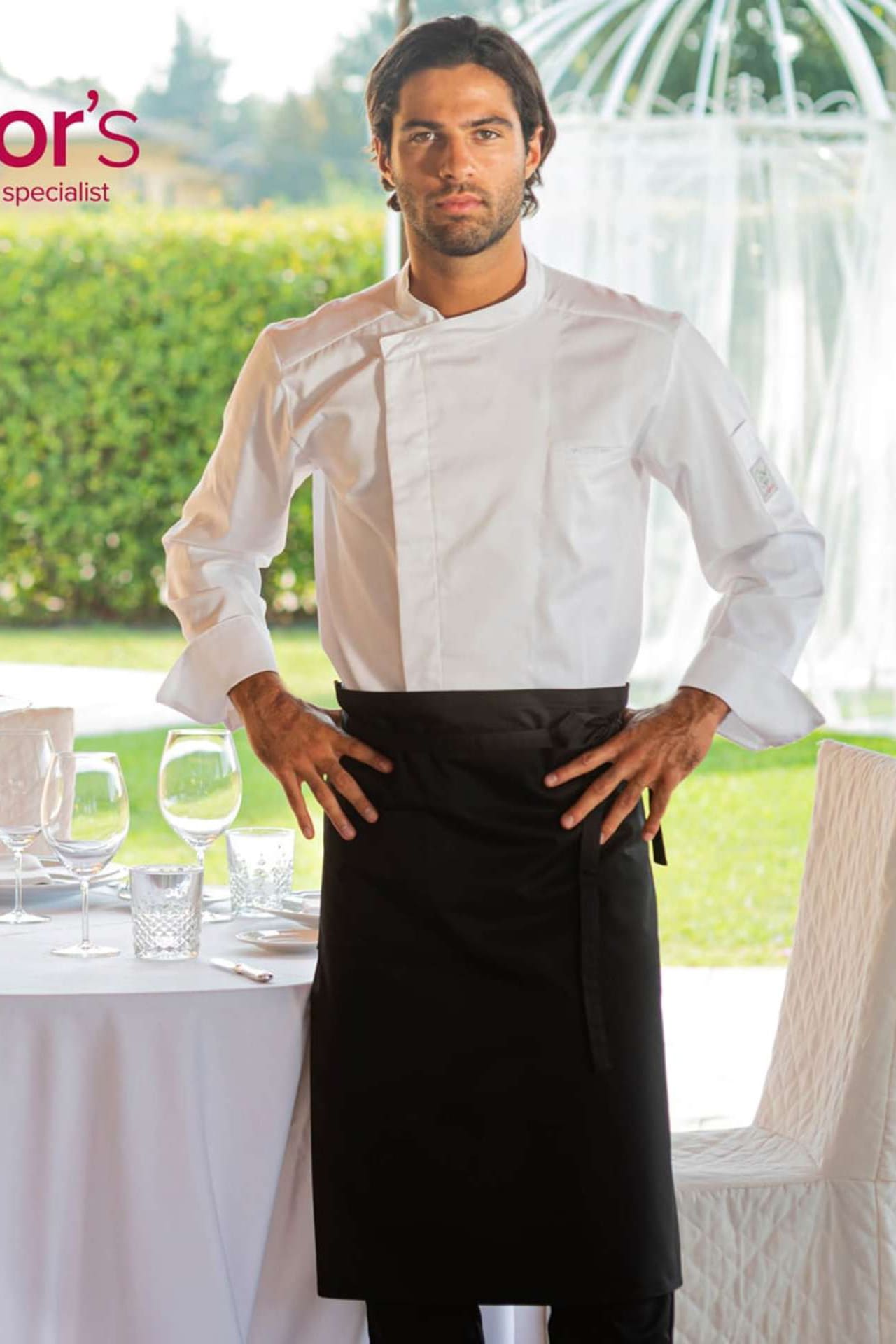 Grembiule a vita lungo mistocotone strong Giblor's Praga - Westrose SRL - Abbigliamento da Lavoro Personalizzato